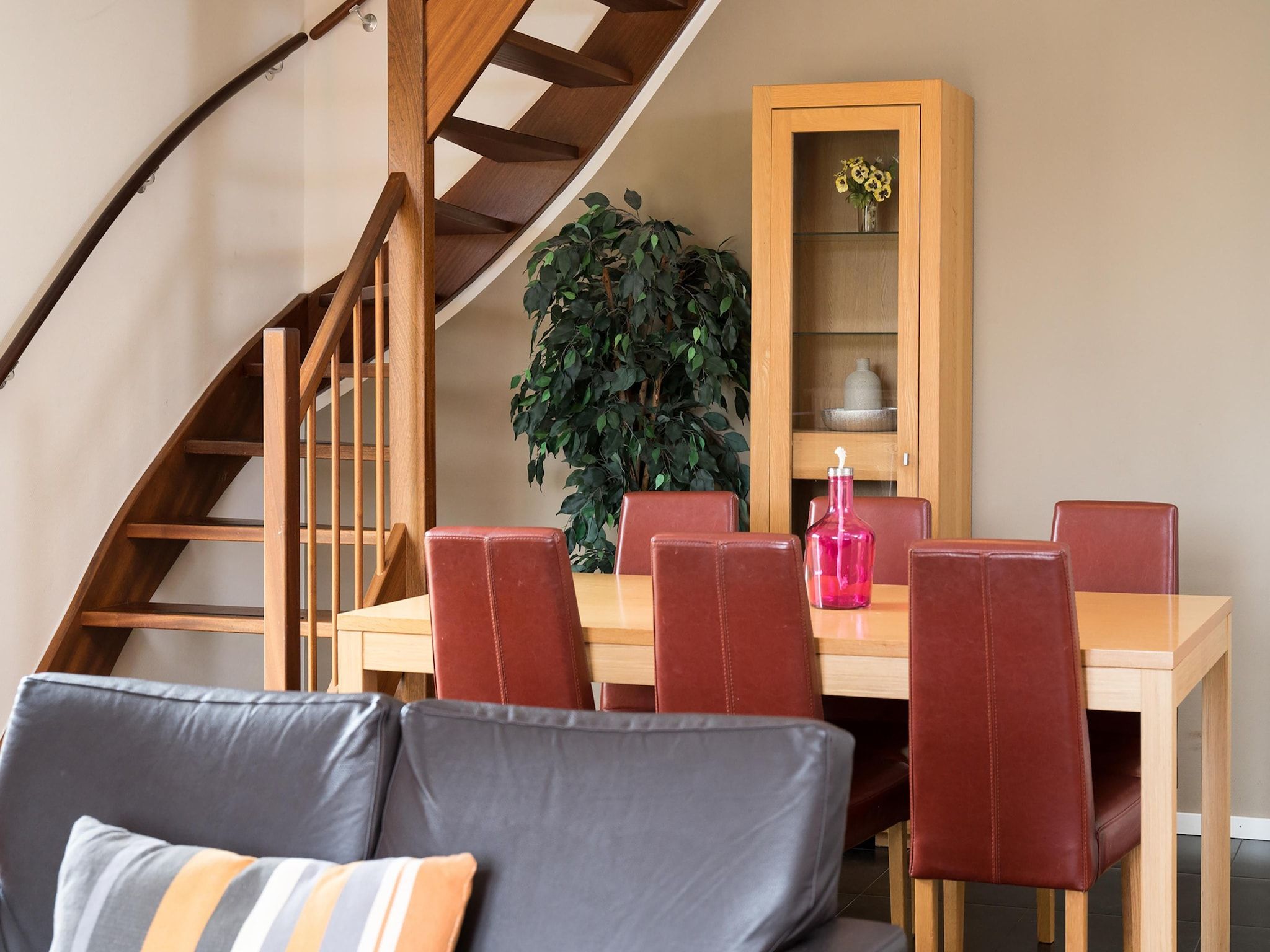 De eetkamer van Venwoning 2-6 persoons in Heel