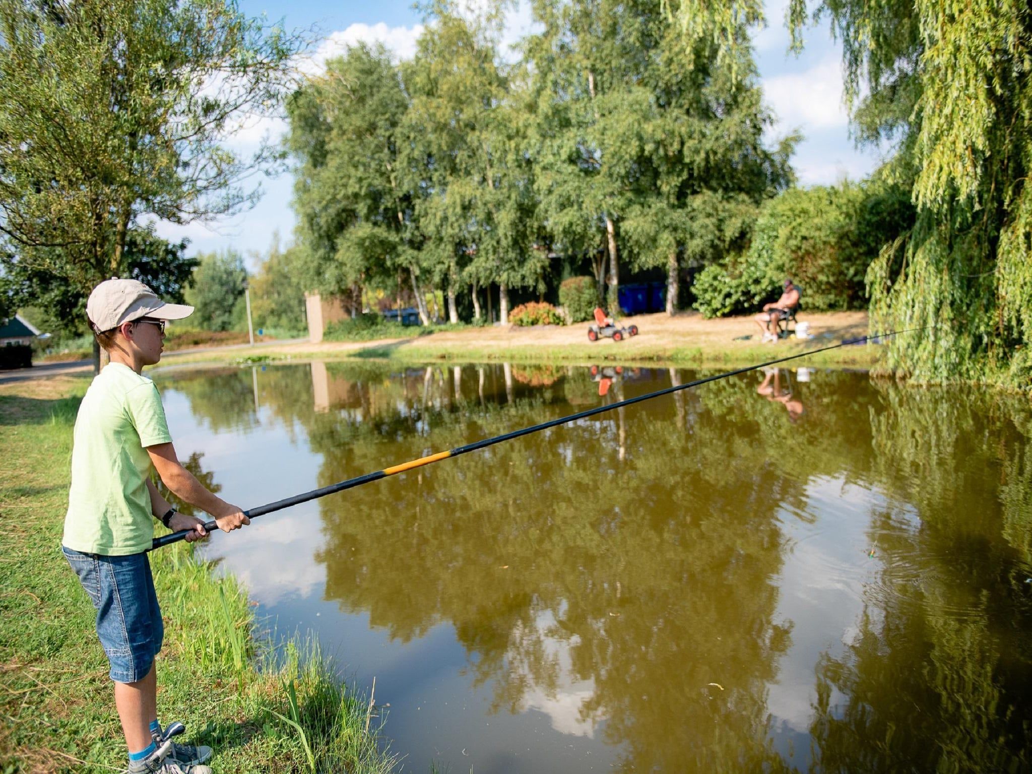 Parkfaciliteiten bij Villapark De Weerribben 2 in Paasloo