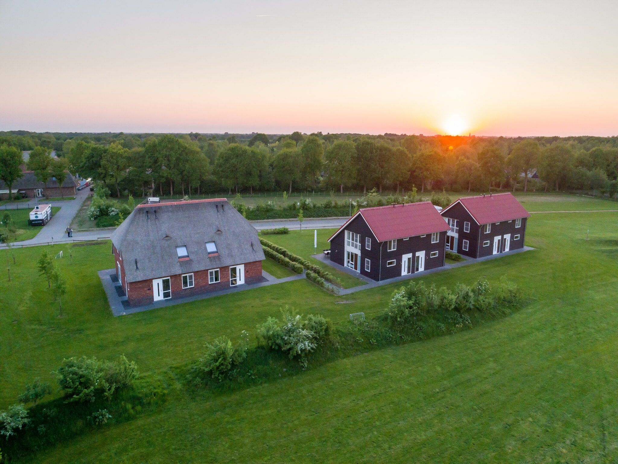 Parkfaciliteiten bij Villapark De Weerribben 4 in Paasloo