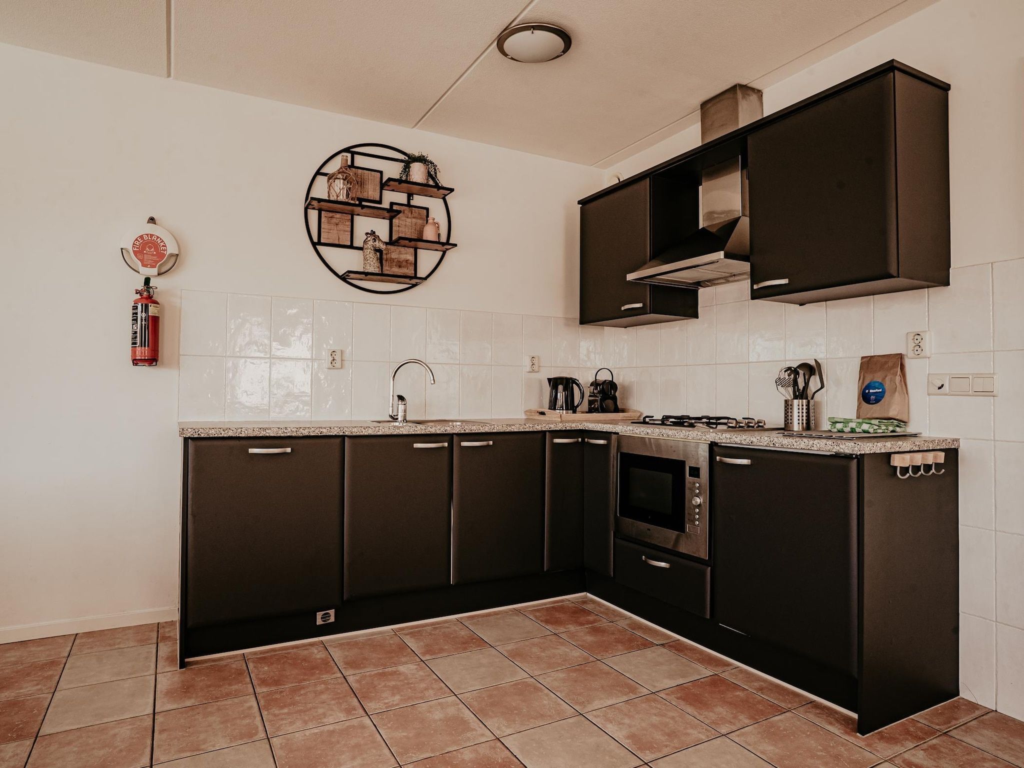 De keuken van Waterpark de Meerparel 7 in Uitgeest