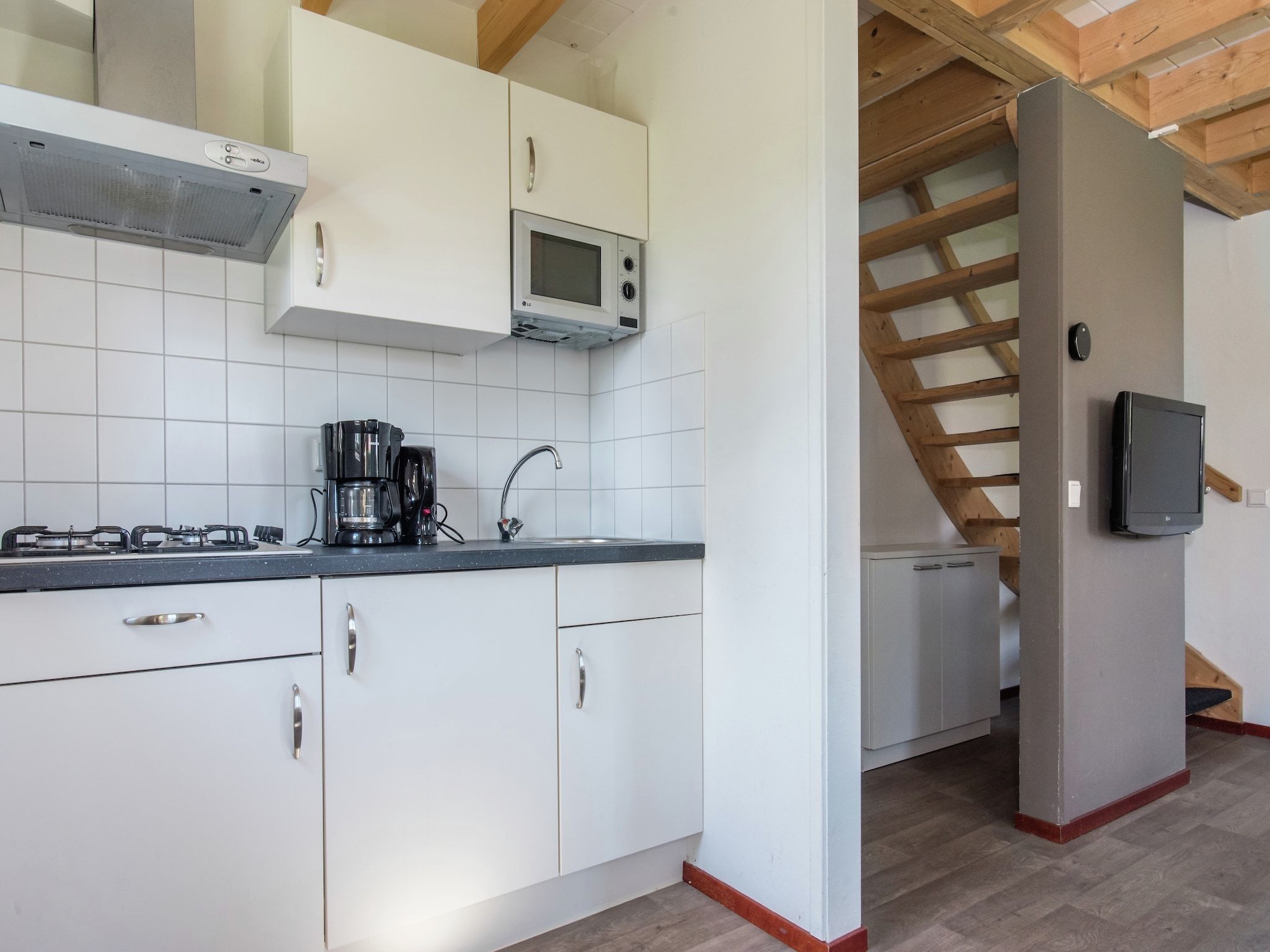 De keuken van Recreatiepark de Stelhoeve 1 in Wemeldinge