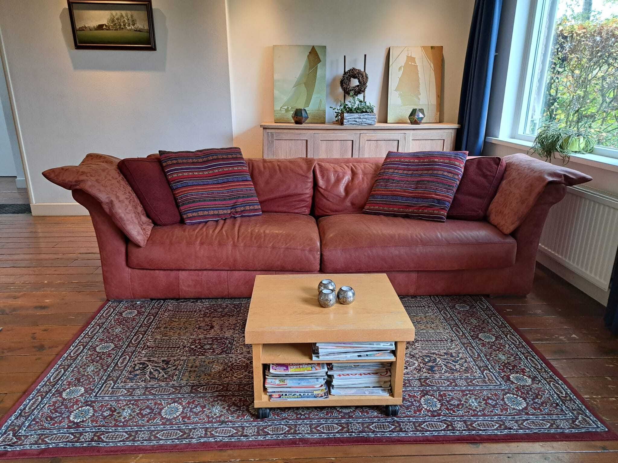 De woonkamer van Vier Vogelenzang in Vessem