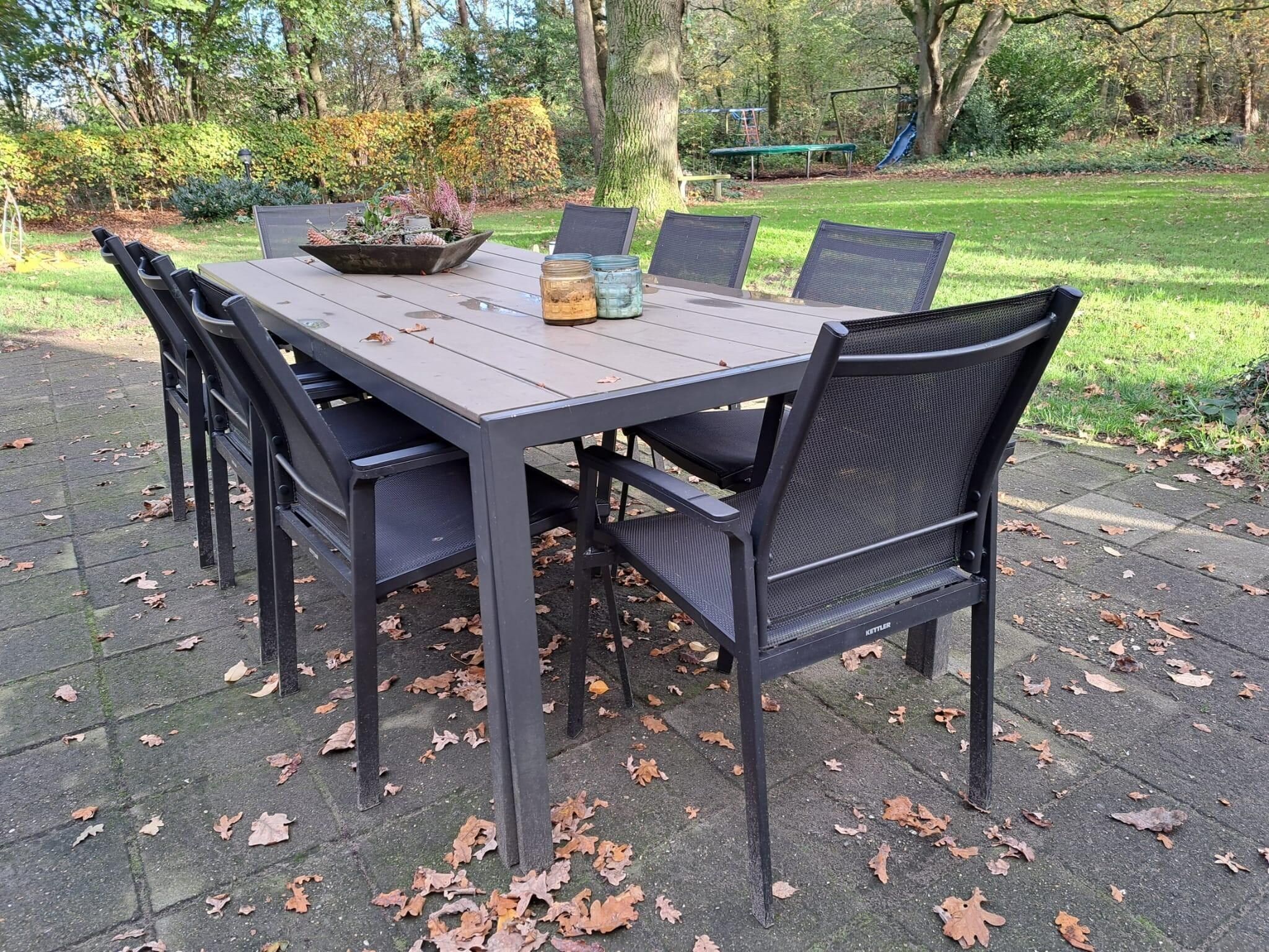 Het terras van Vier Vogelenzang in Vessem