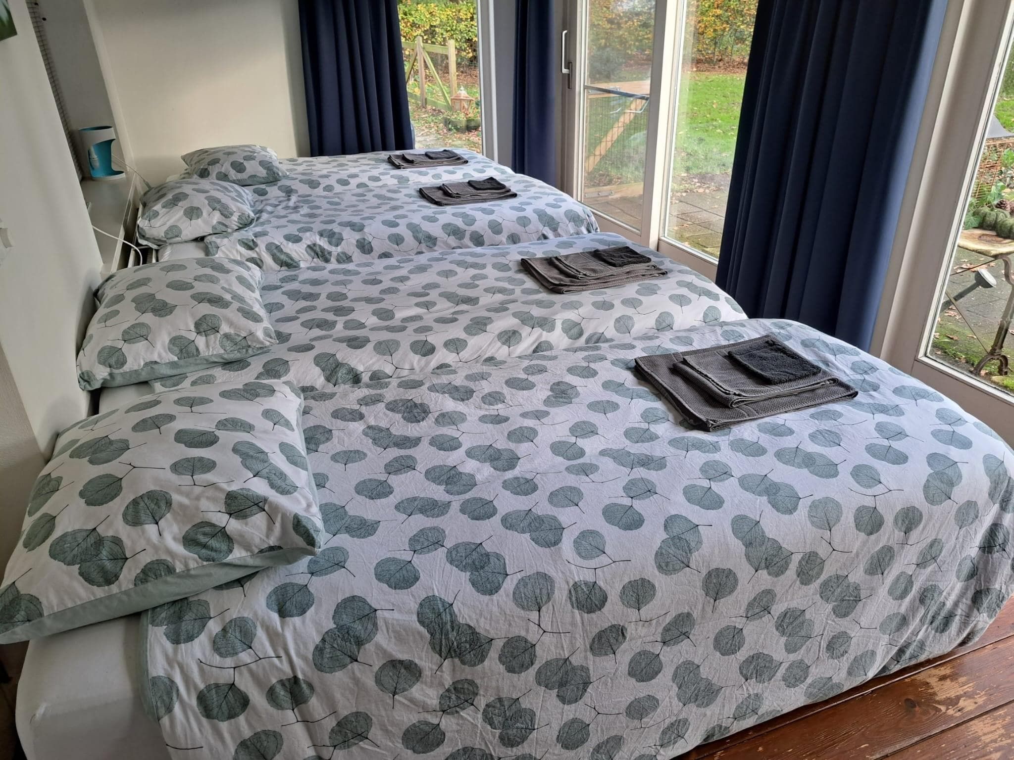 Een slaapkamer van Vier Vogelenzang in Vessem