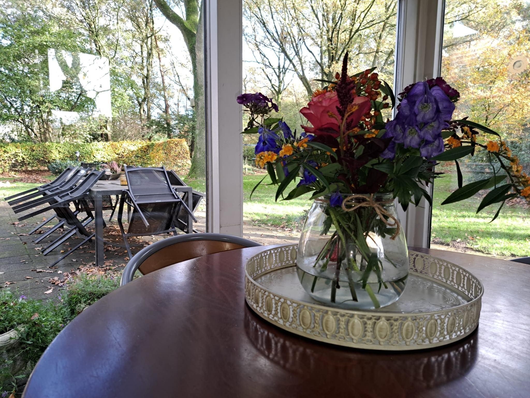 Het uitzicht vanaf Vier Vogelenzang in Vessem