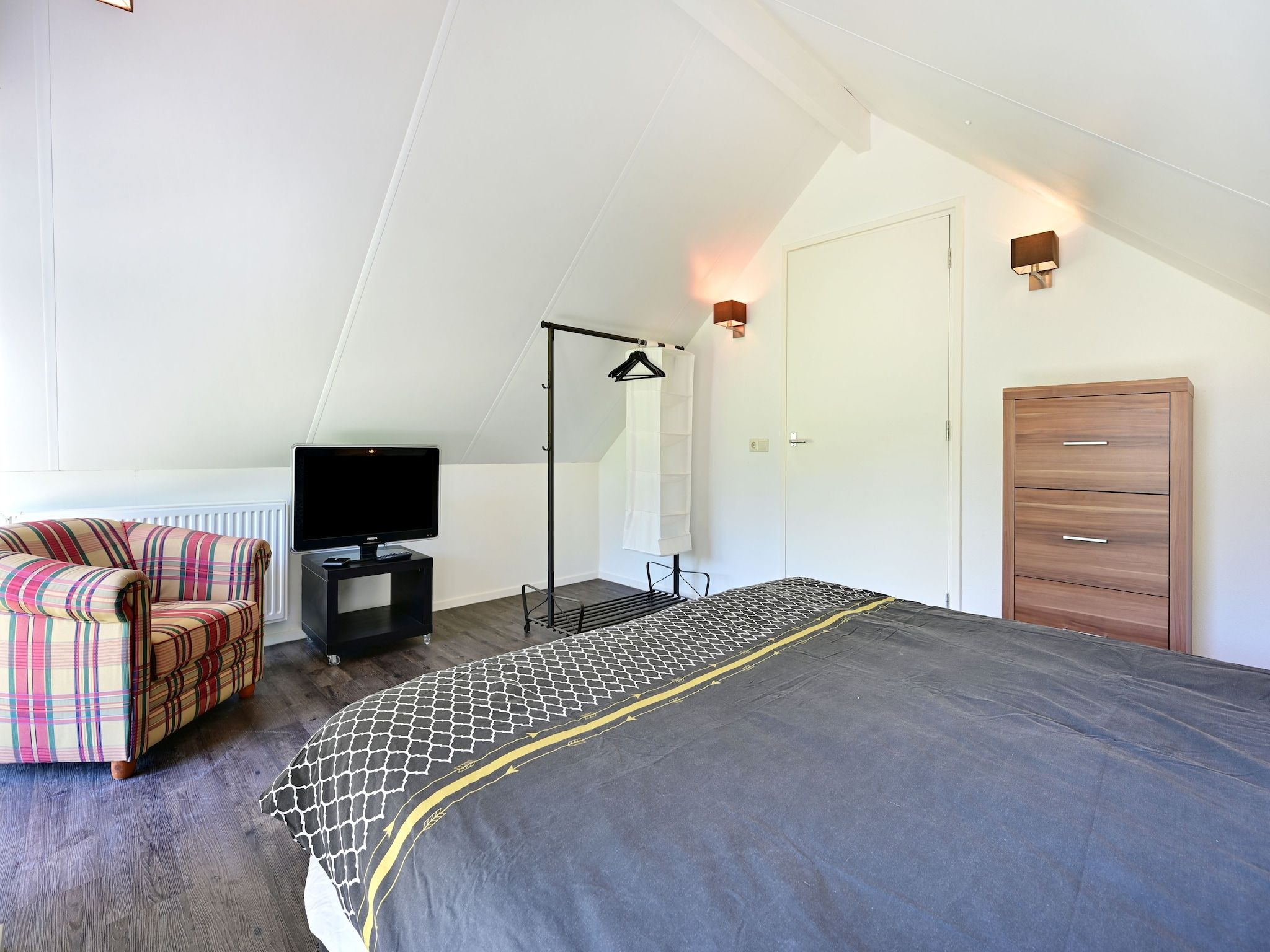 Een slaapkamer van Veldzicht in Reutum-Weerselo