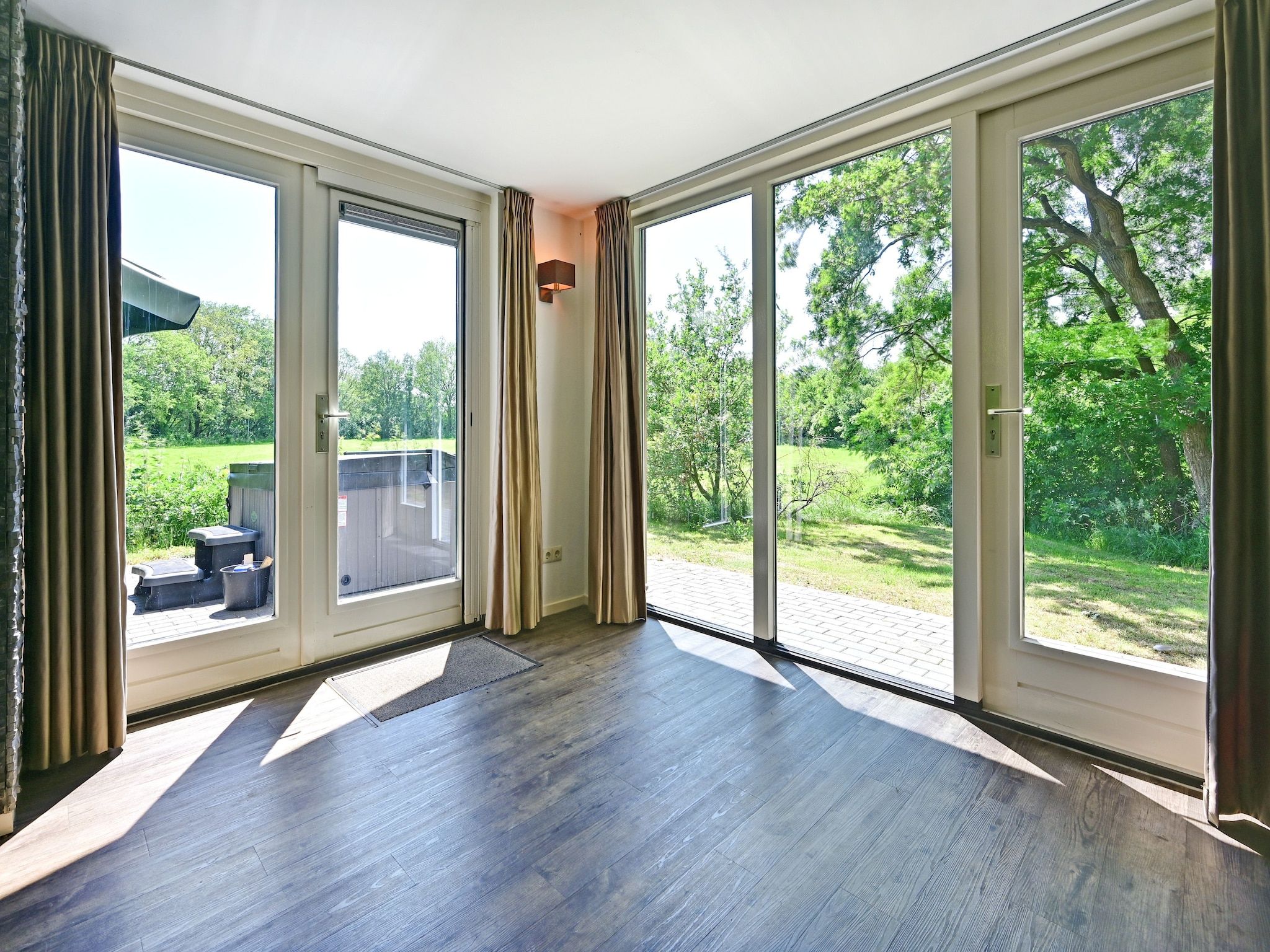 Het uitzicht vanaf Veldzicht in Reutum-Weerselo