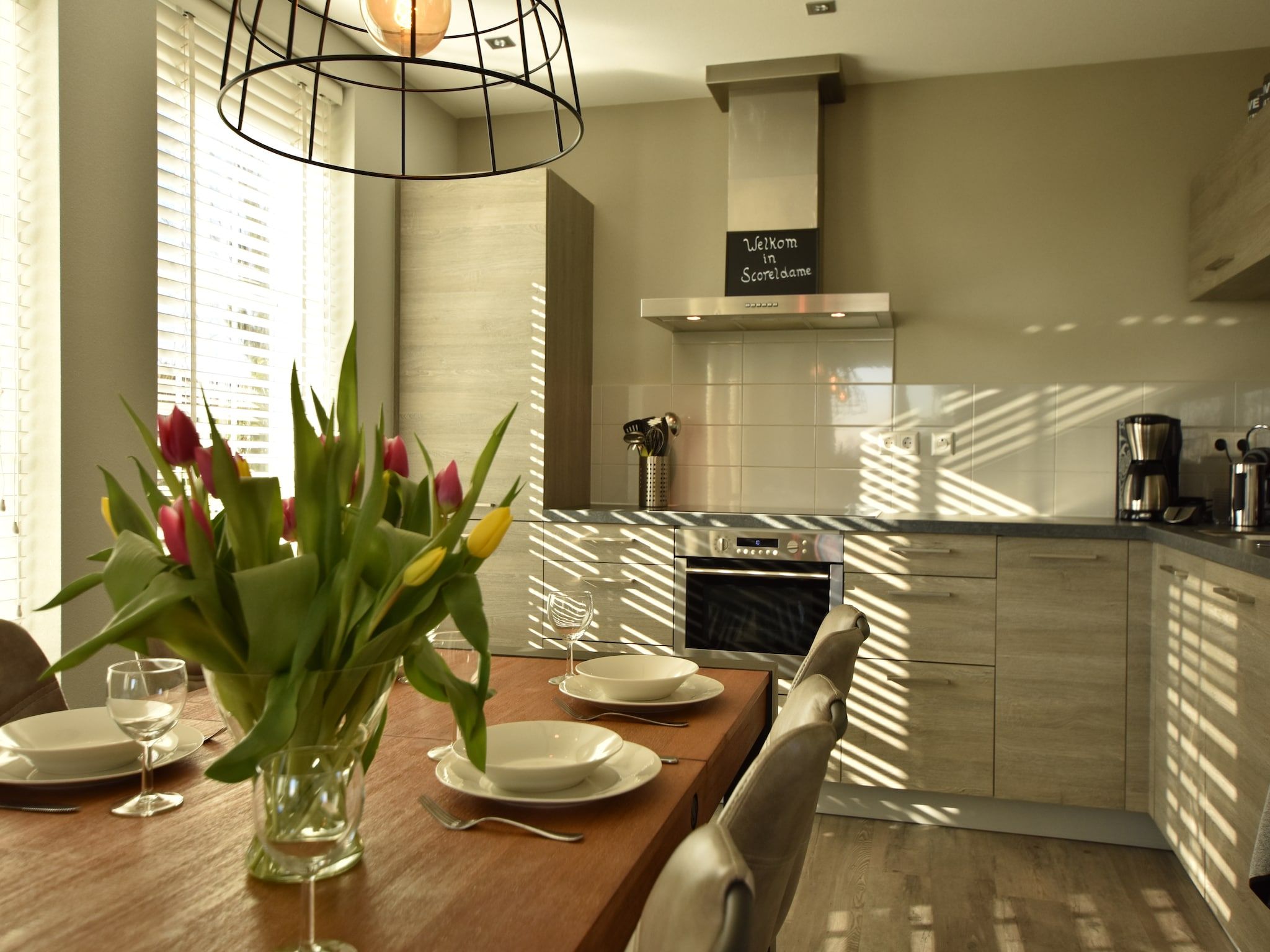De keuken van Scoreldame 8-persoons in Schoorldam