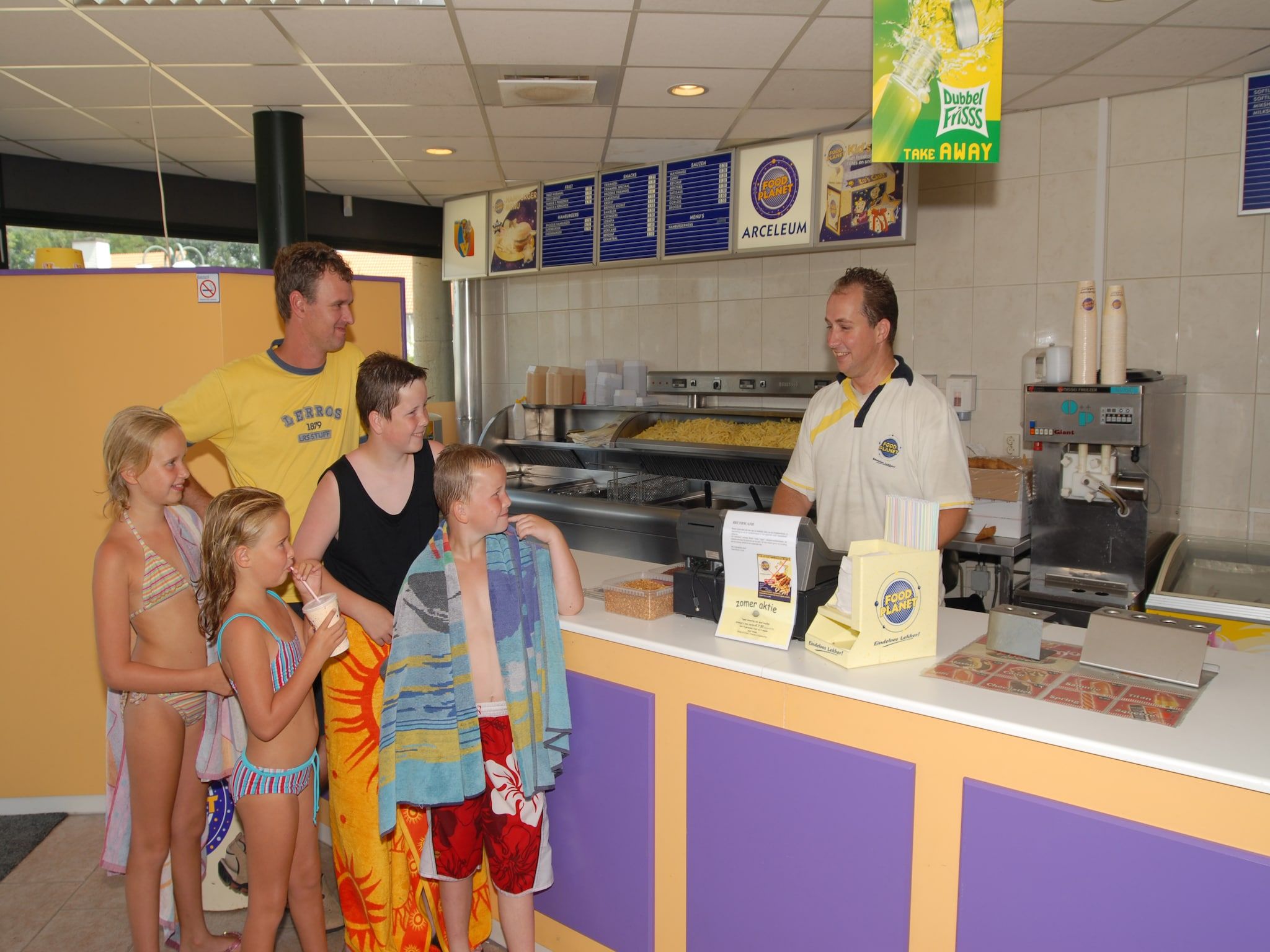 Parkfaciliteiten bij Resort Arcen 7 in Arcen