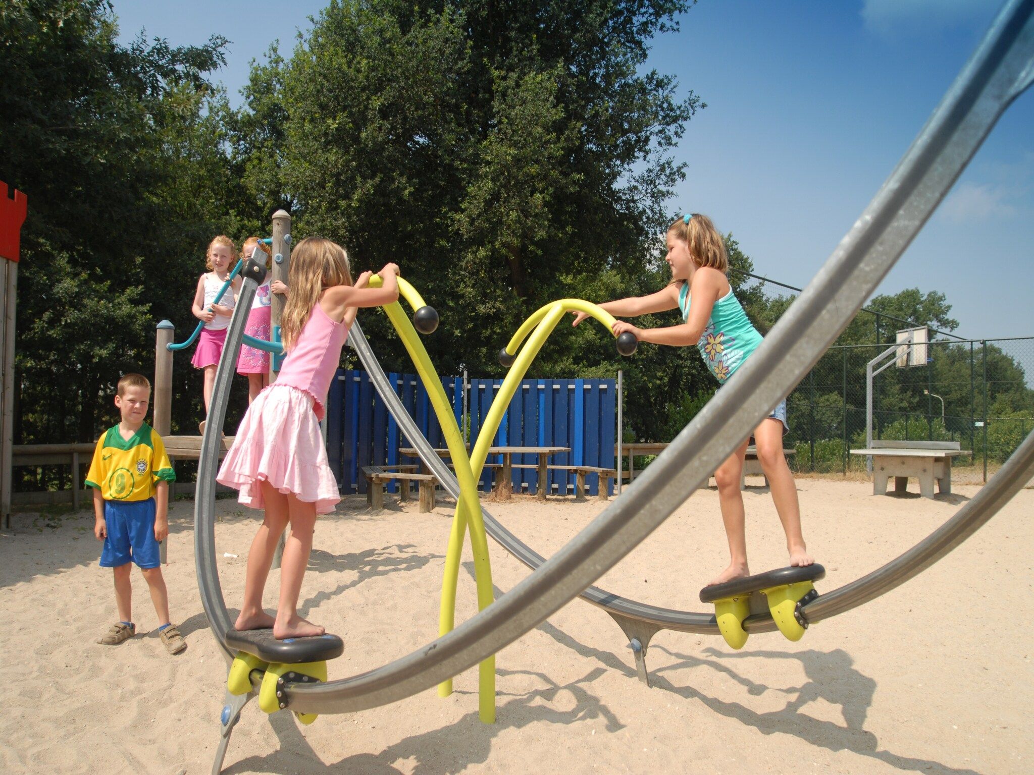 Parkfaciliteiten bij Resort Arcen 7 in Arcen