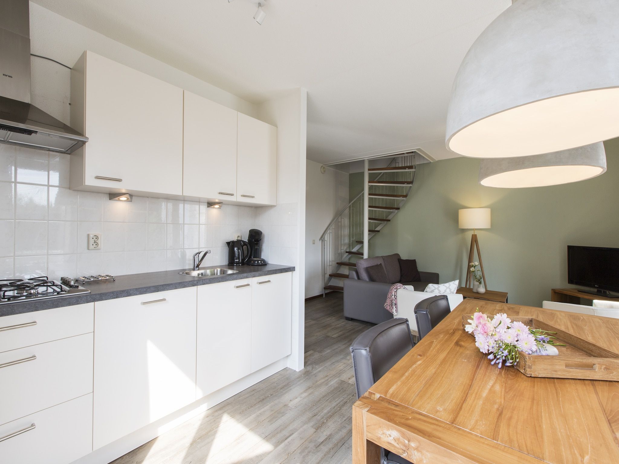 De keuken van Resort Arcen 12 in Arcen