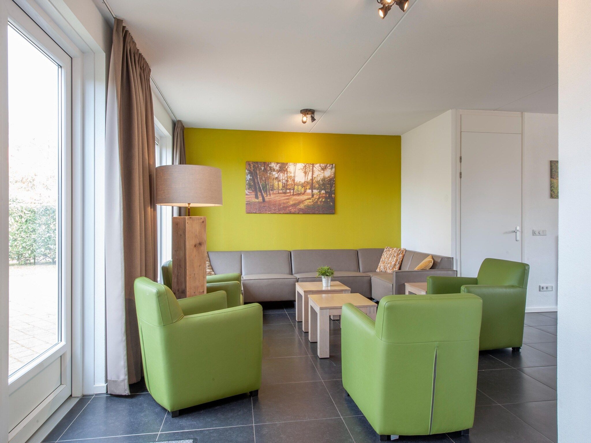 De woonkamer van Resort Arcen 5 in Arcen