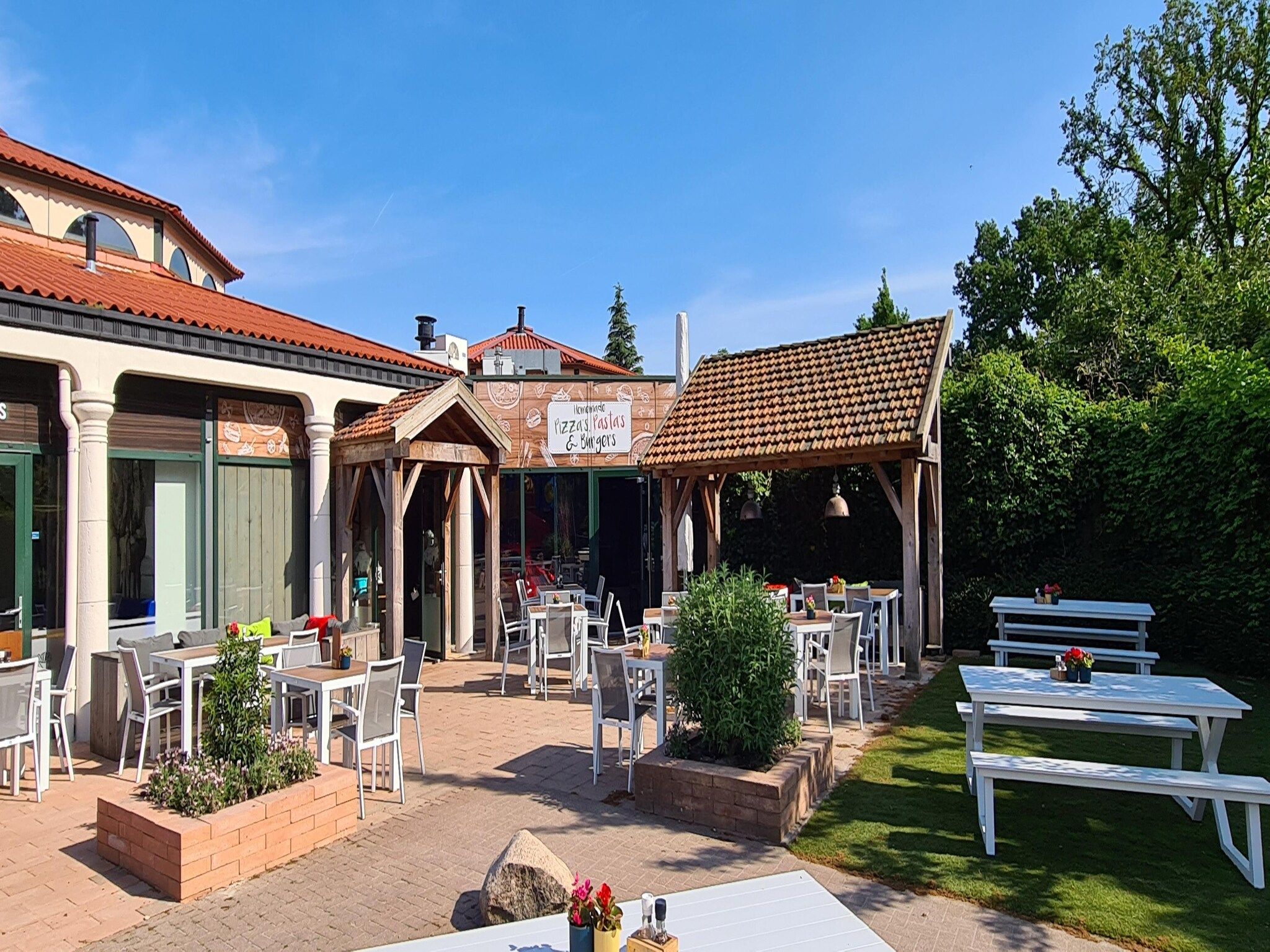 Parkfaciliteiten bij Resort Arcen 5 in Arcen