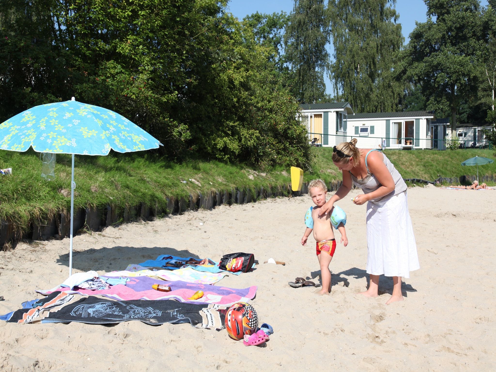 Parkfaciliteiten bij Resort Arcen 8 in Arcen