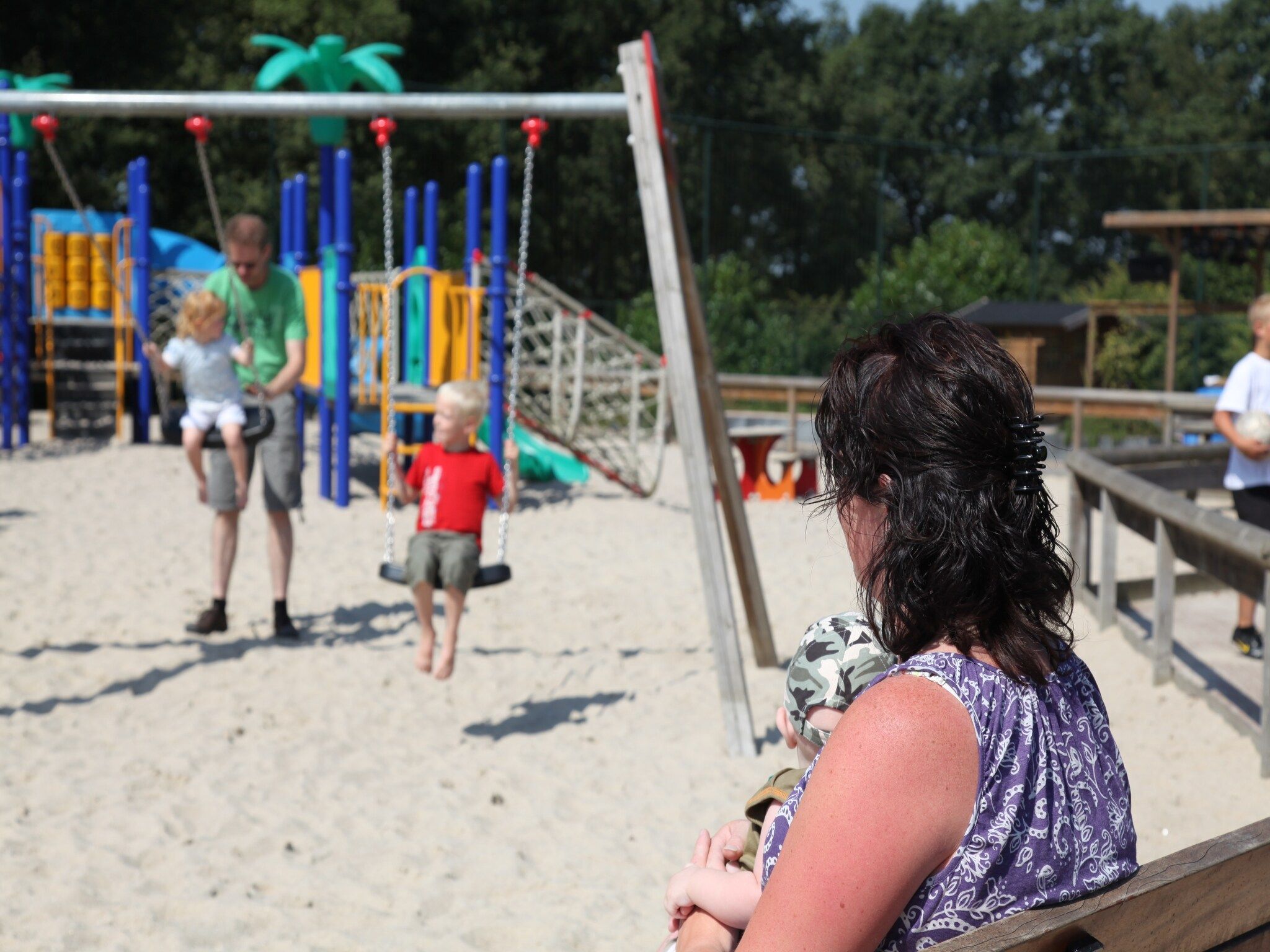 Parkfaciliteiten bij Resort Arcen 13 in Arcen