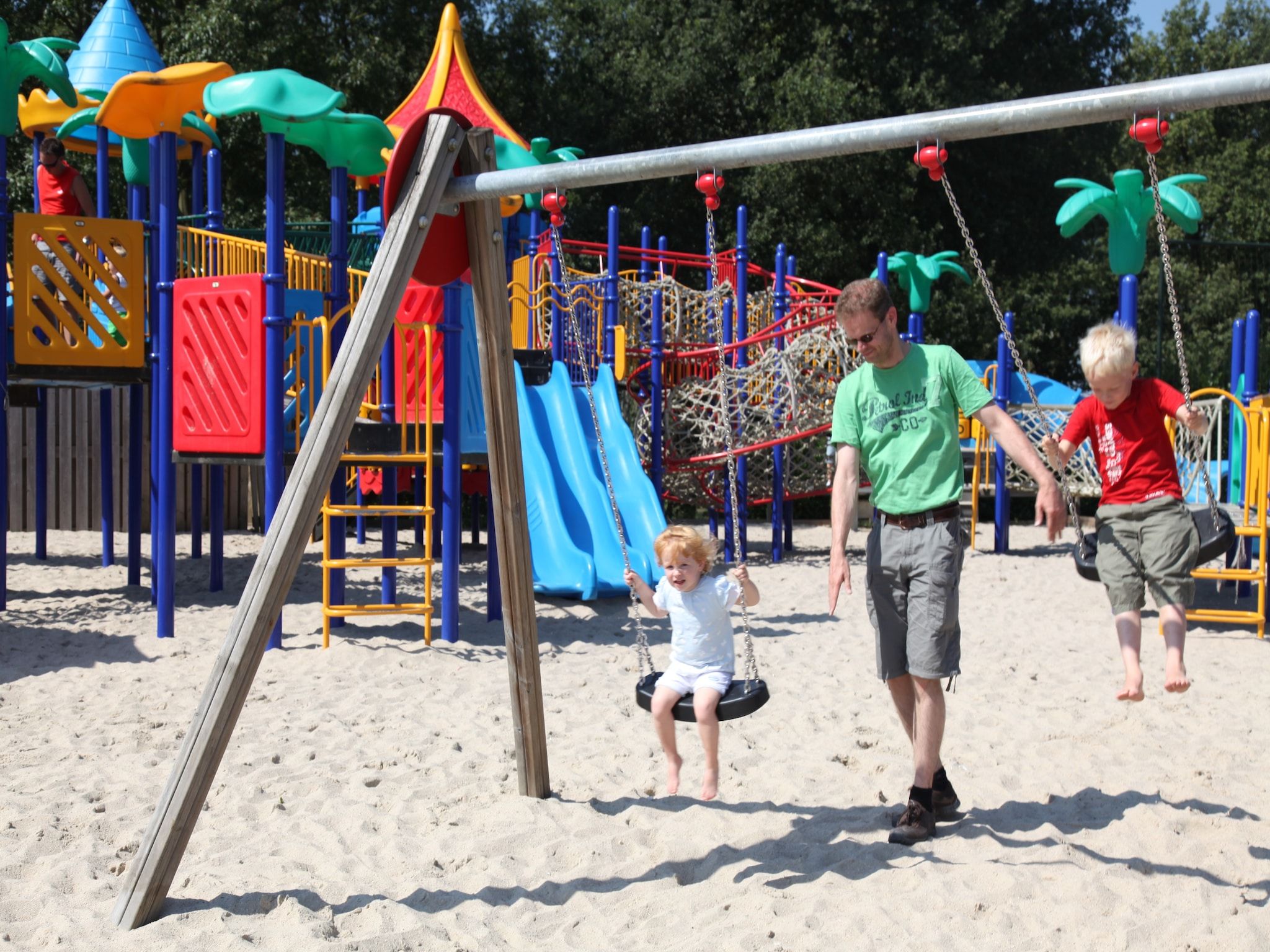 Parkfaciliteiten bij Resort Arcen 14 in Arcen