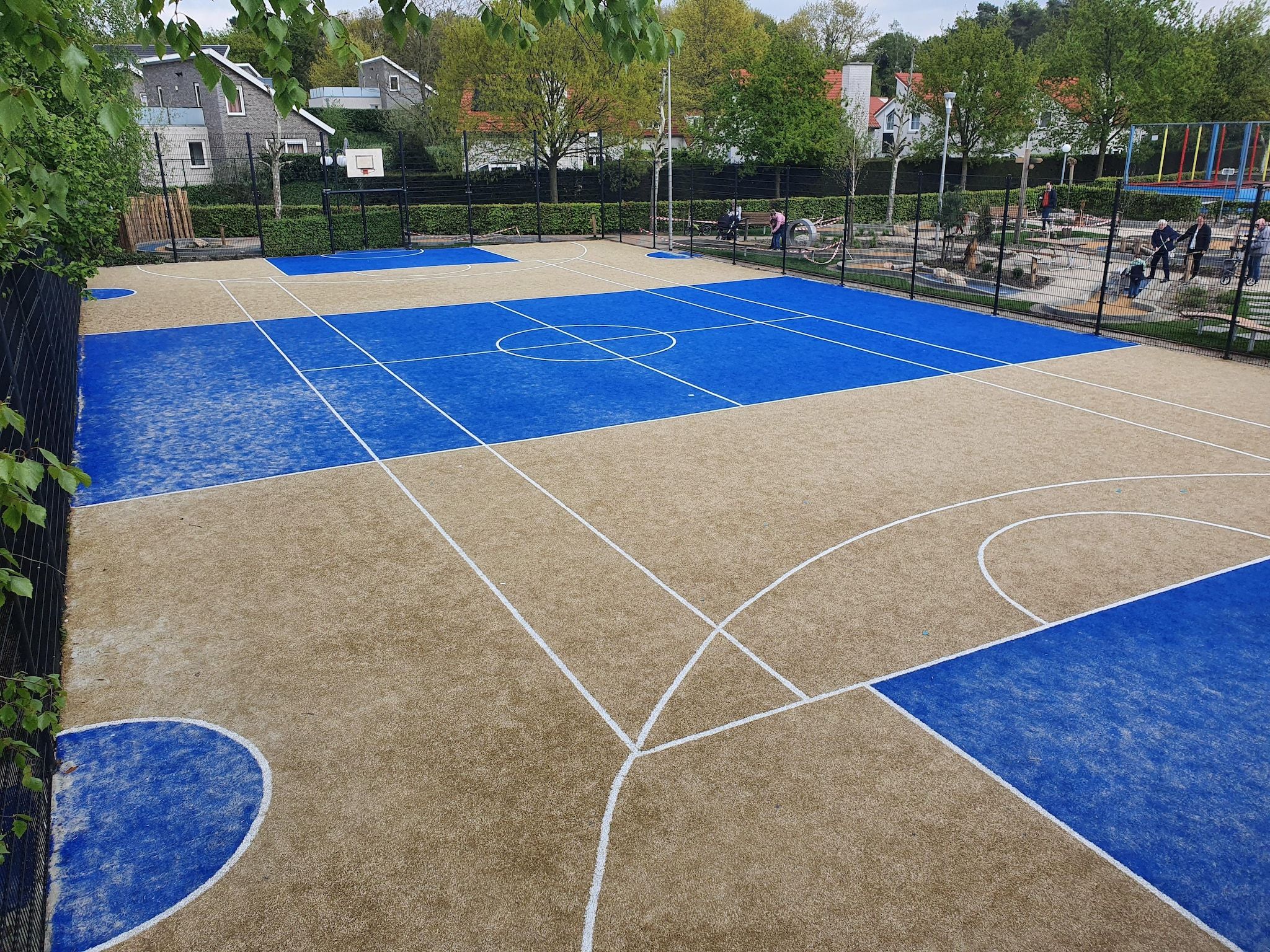 Parkfaciliteiten bij Resort Arcen 14 in Arcen