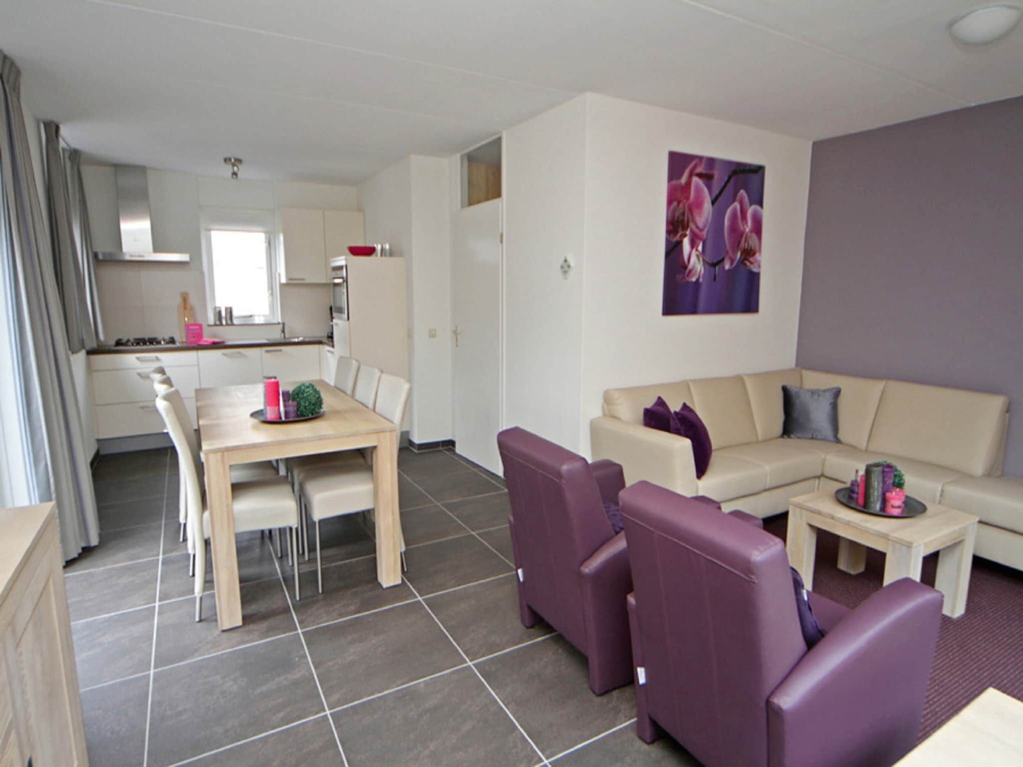 De woonkamer van Resort Arcen 9 in Arcen