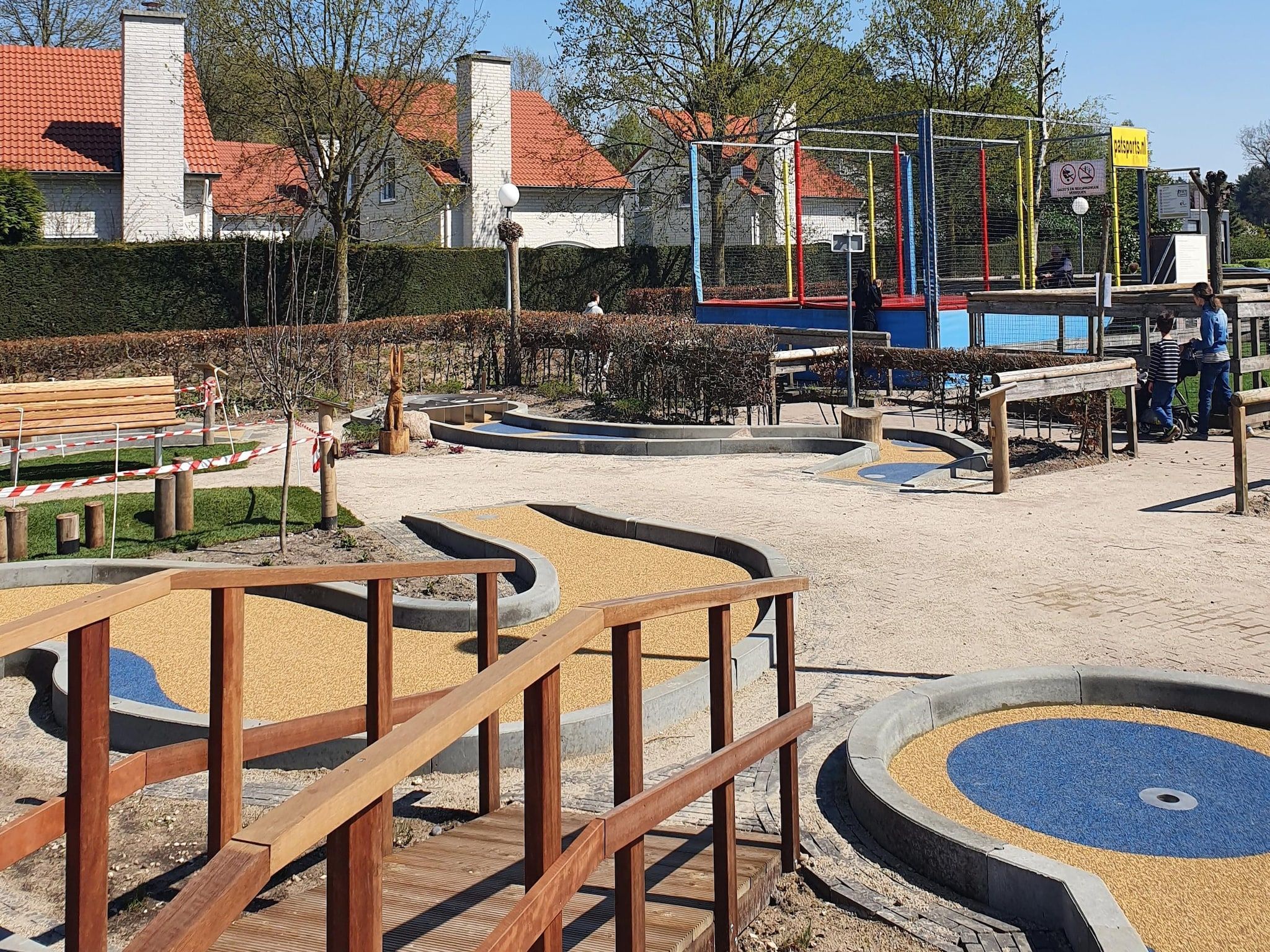 Parkfaciliteiten bij Resort Arcen 9 in Arcen