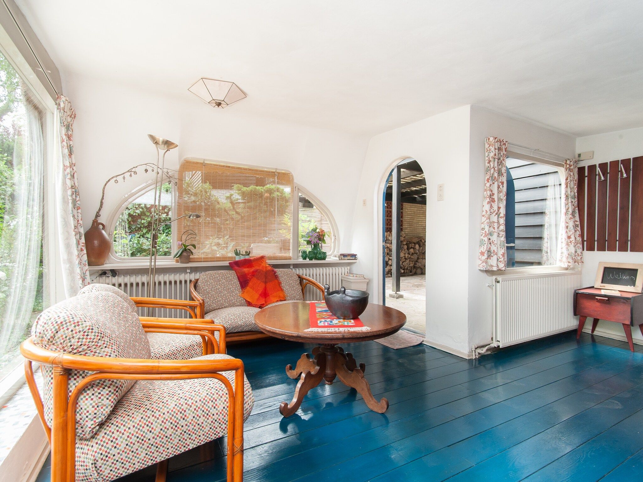 De woonkamer van Het Roefje in Bergen