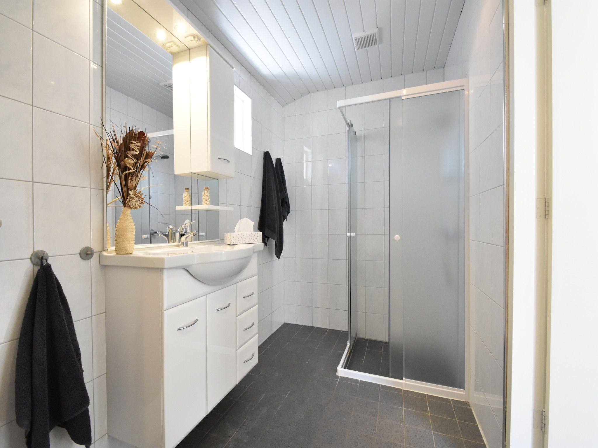 De badkamer van Het Karreveld in Zonnemaire