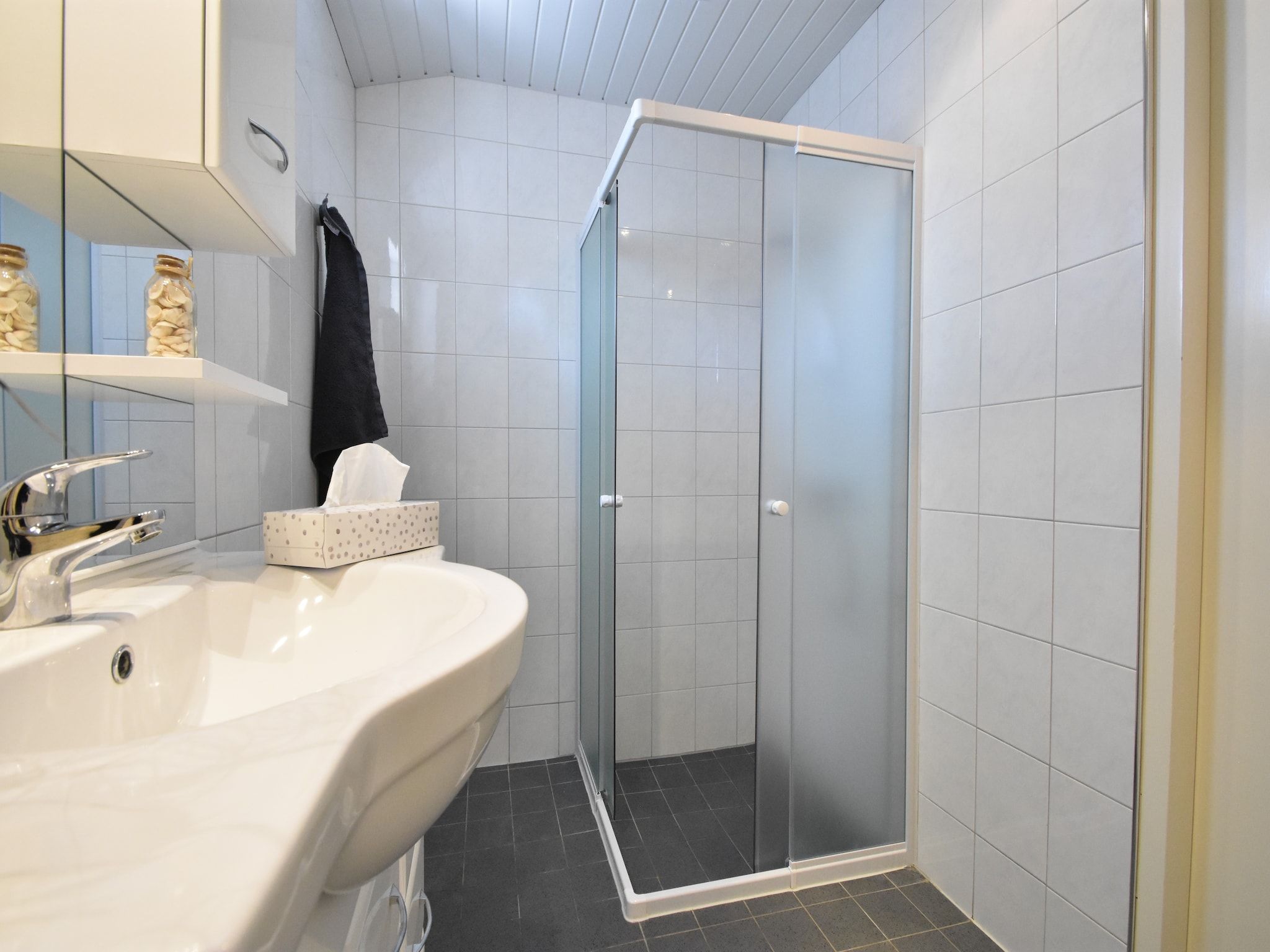 De badkamer van Het Karreveld in Zonnemaire