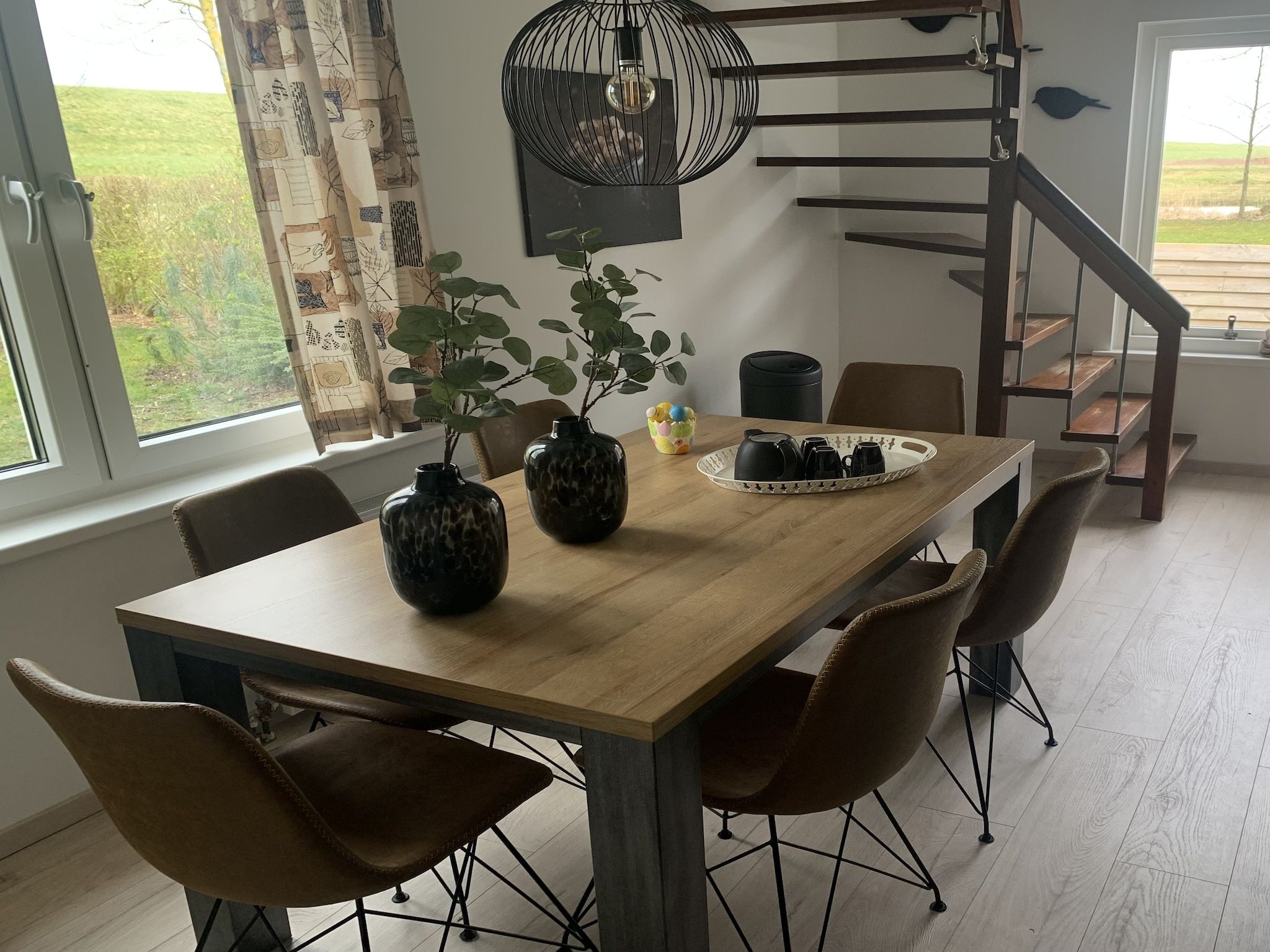 De eetkamer van Het Karreveld in Zonnemaire