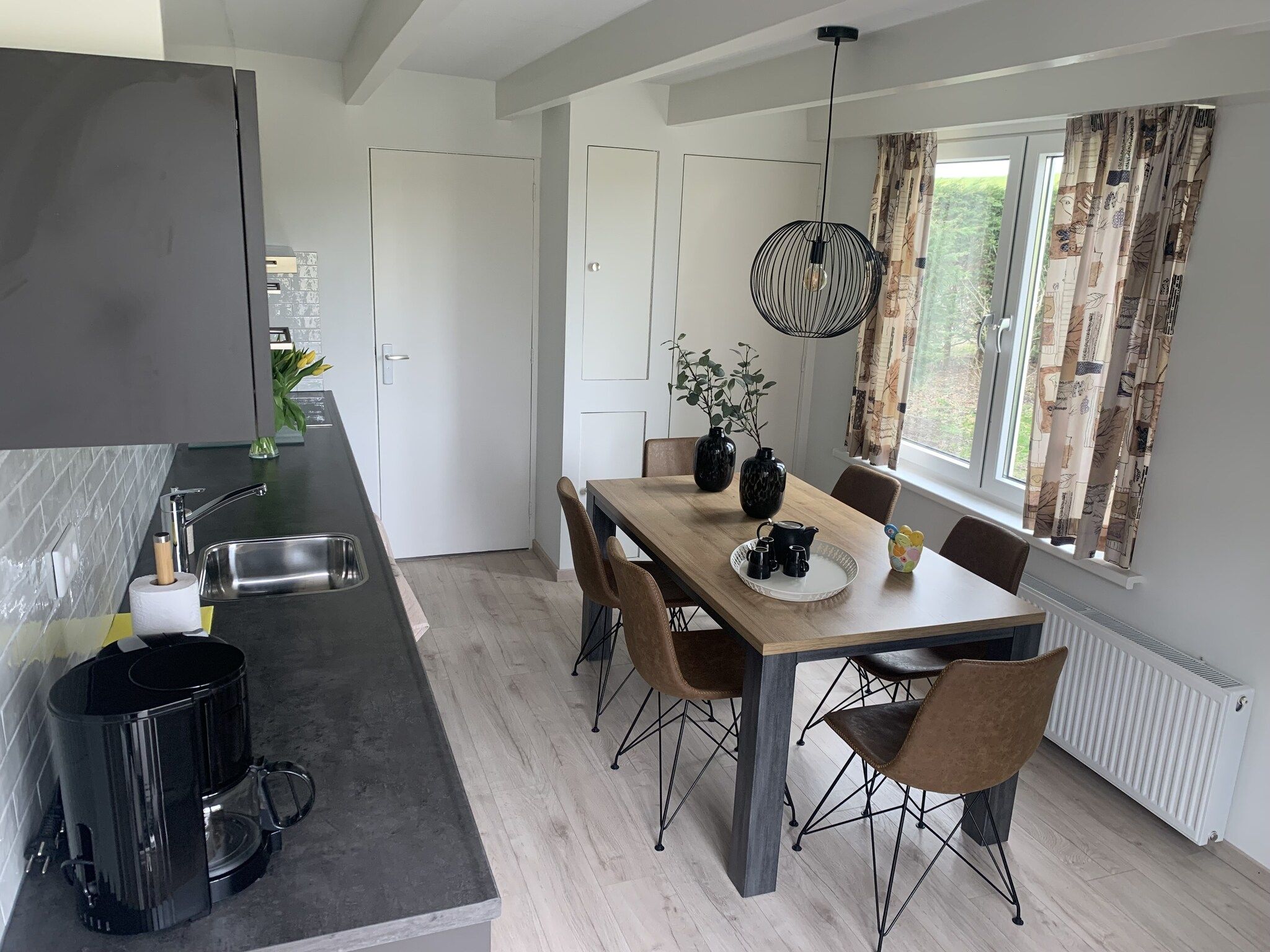 De eetkamer van Het Karreveld in Zonnemaire