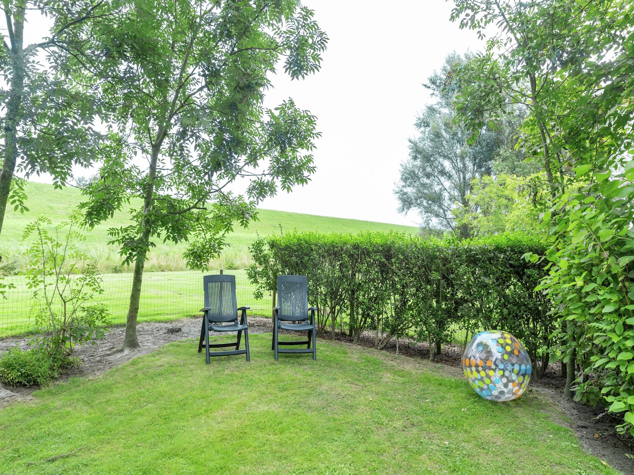 De tuin van De Notenweide in Zonnemaire