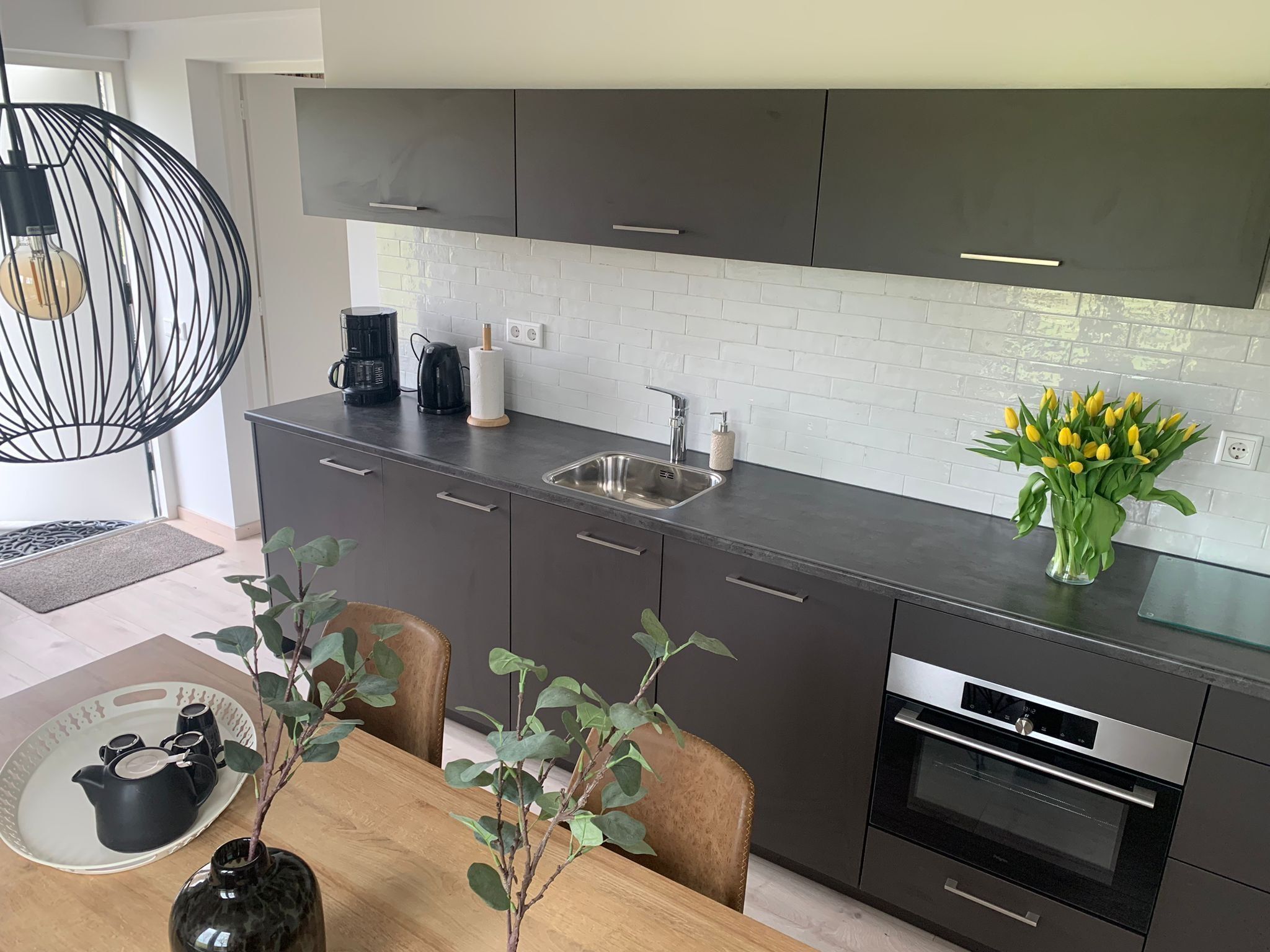 De keuken van De Notenweide in Zonnemaire