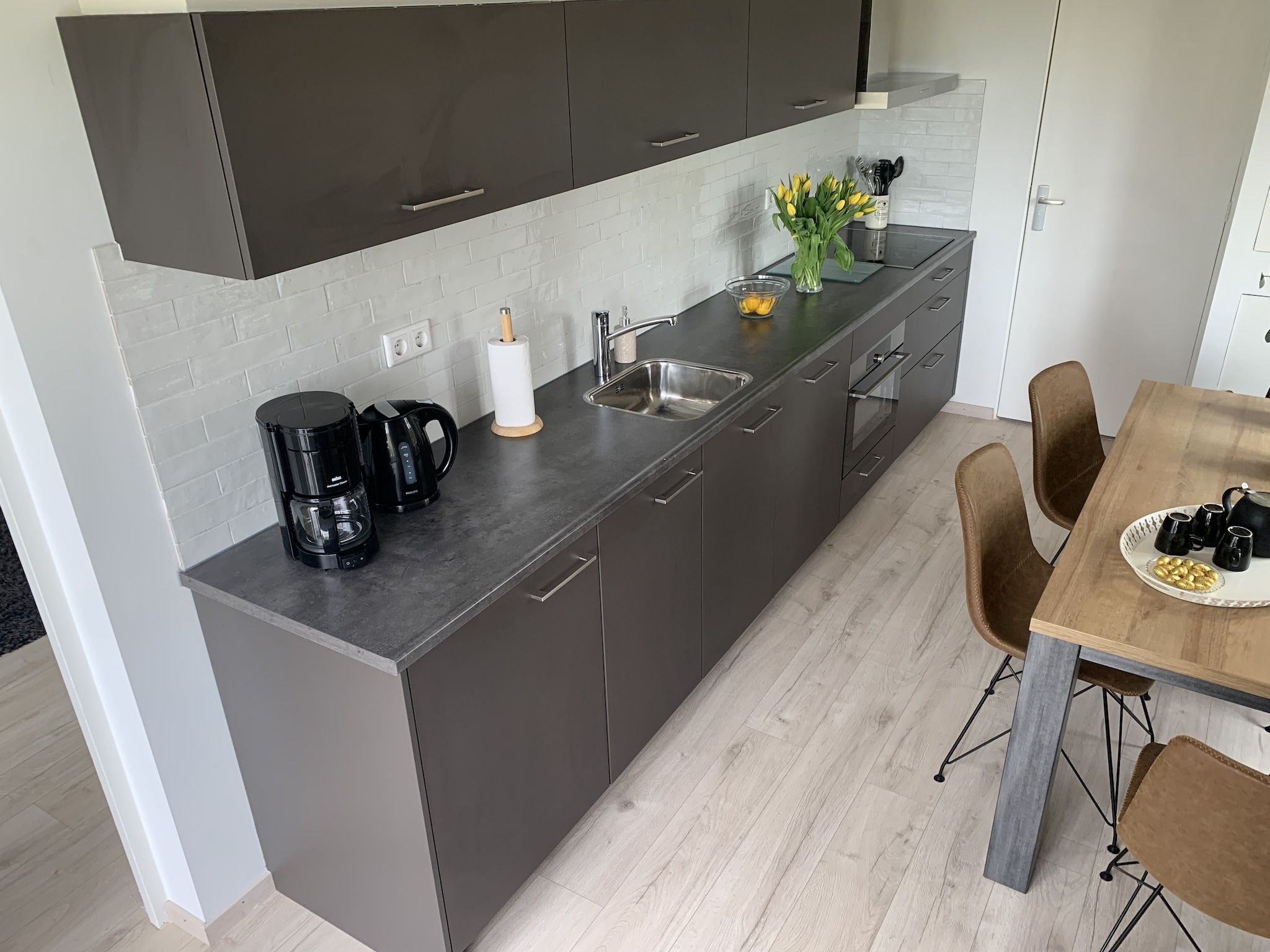 De keuken van De Notenweide in Zonnemaire