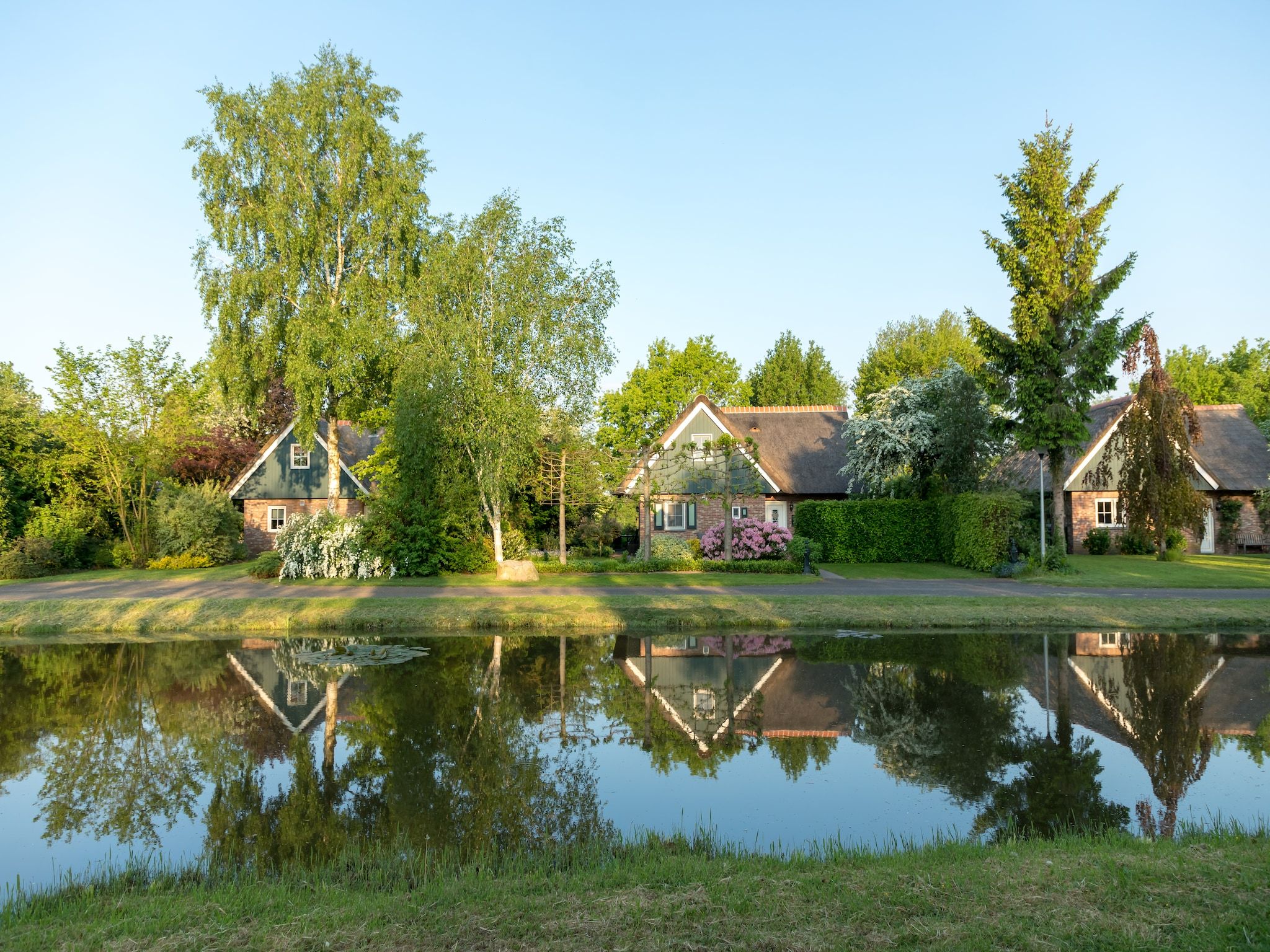 Parkfaciliteiten bij Villapark De Weerribben 5 in Paasloo