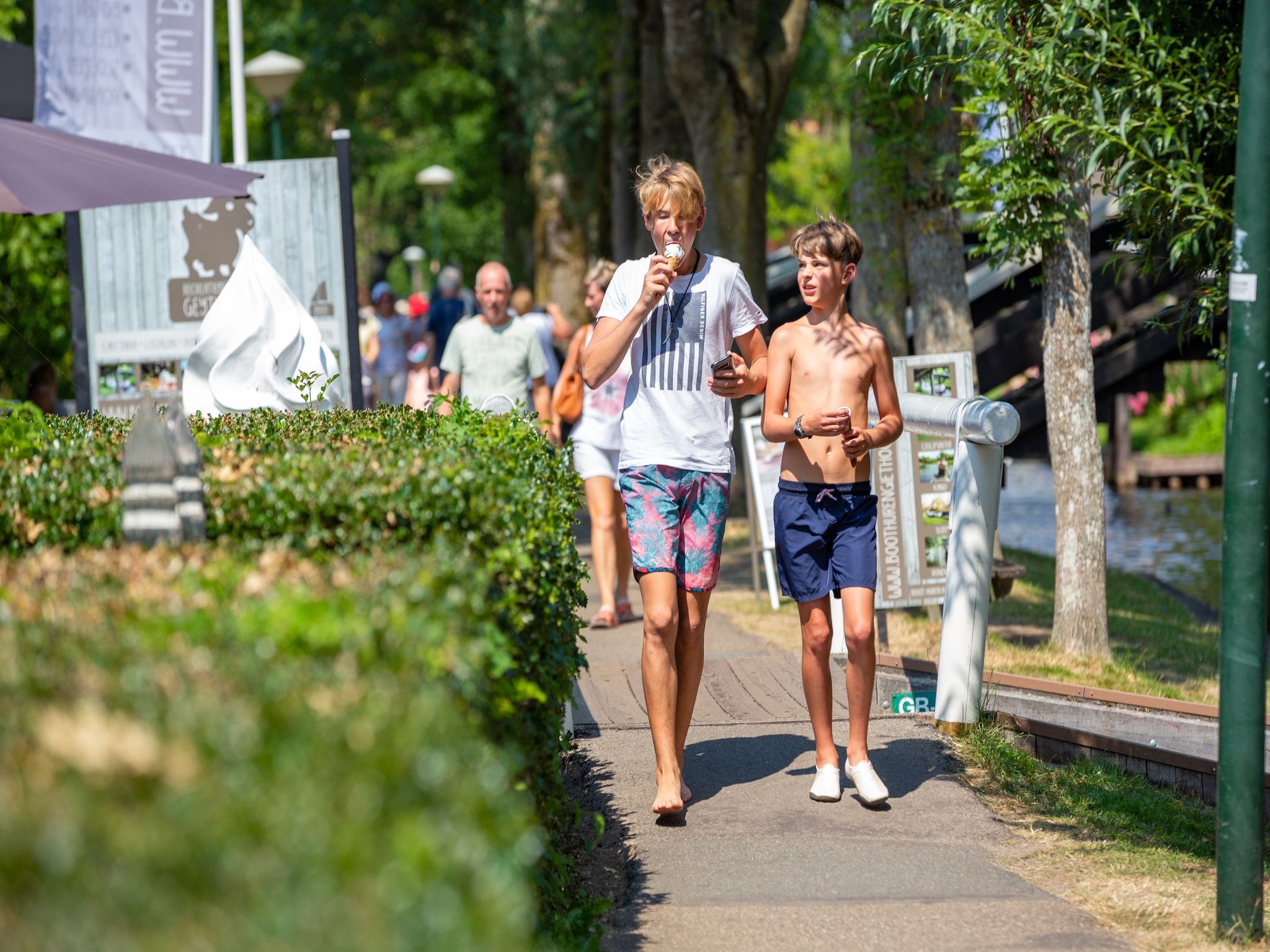 De omgeving van Villapark De Weerribben 5 in Paasloo