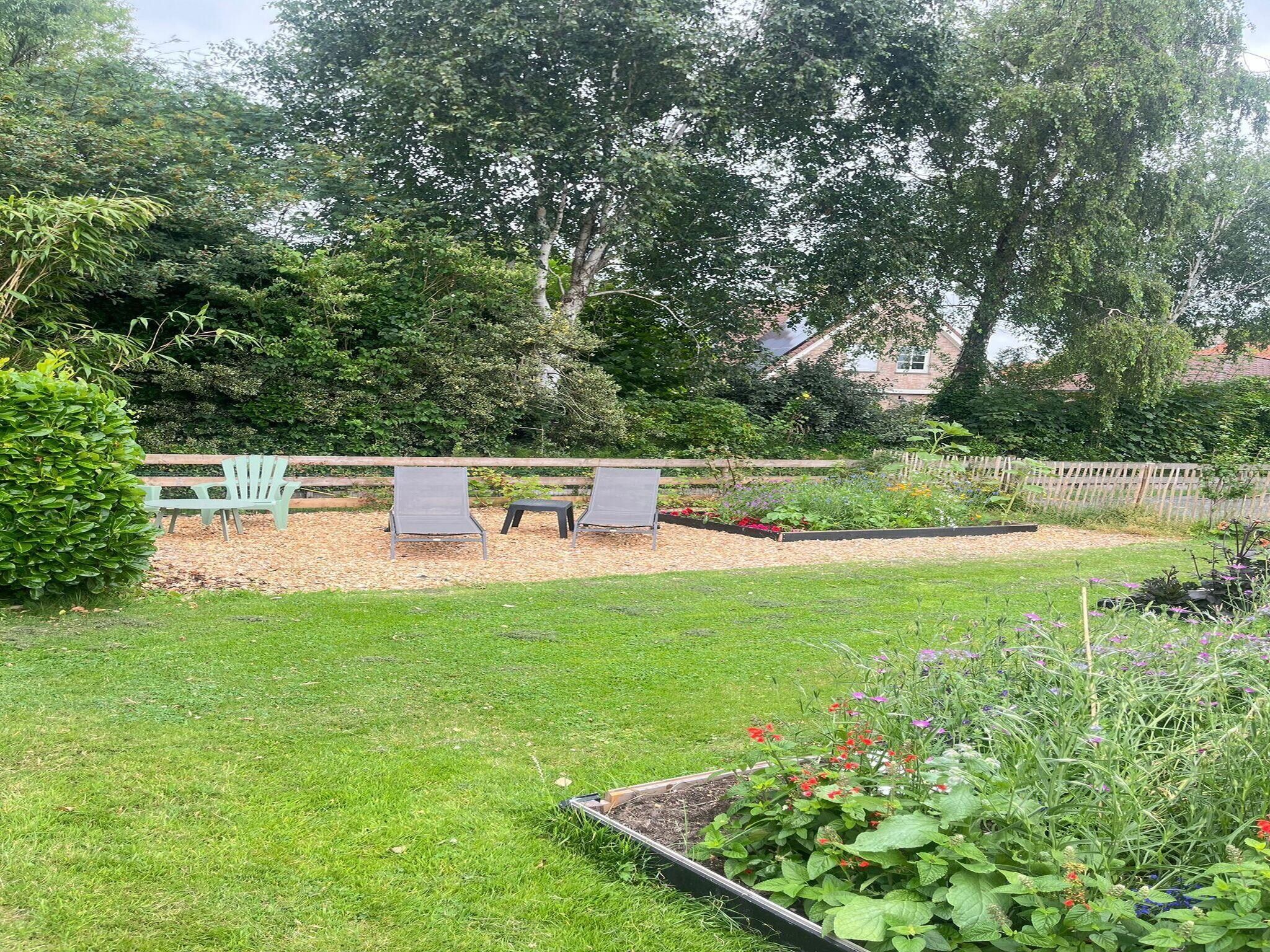 De tuin van Fancy in Groet