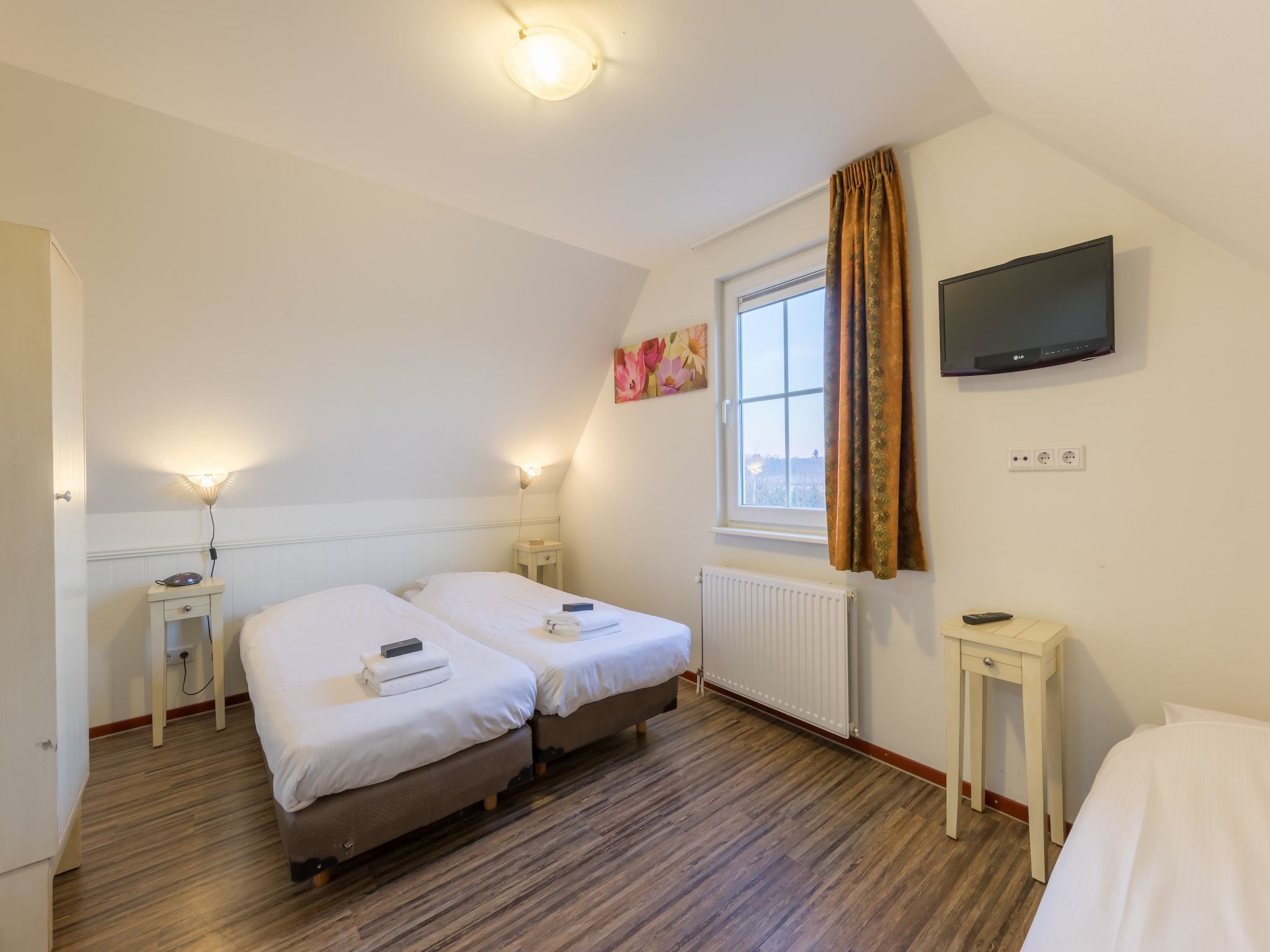 Een slaapkamer van Résidence Klein Vink 2 in Arcen