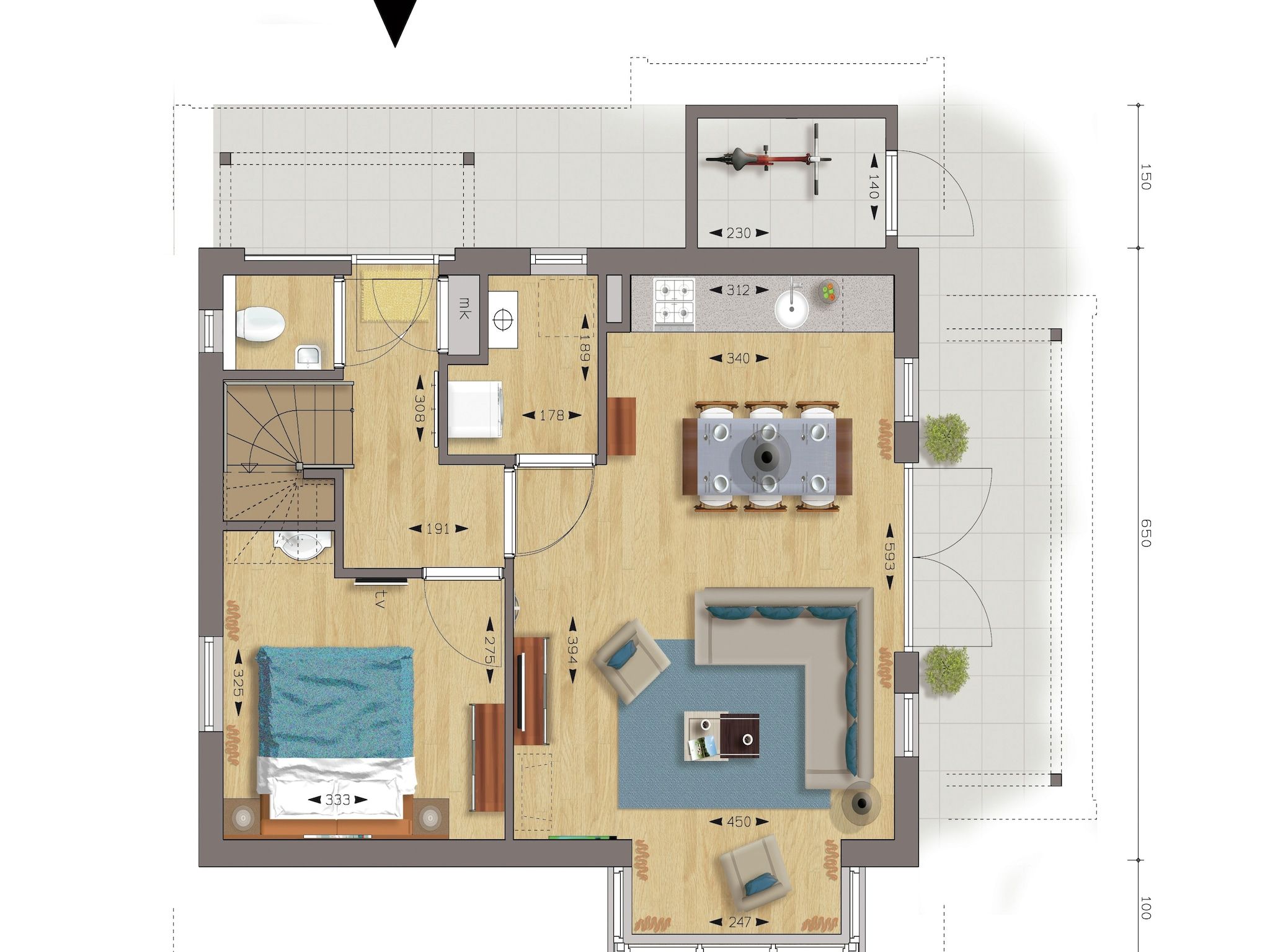 Voorzieningen bij Résidence Klein Vink 1 in Arcen