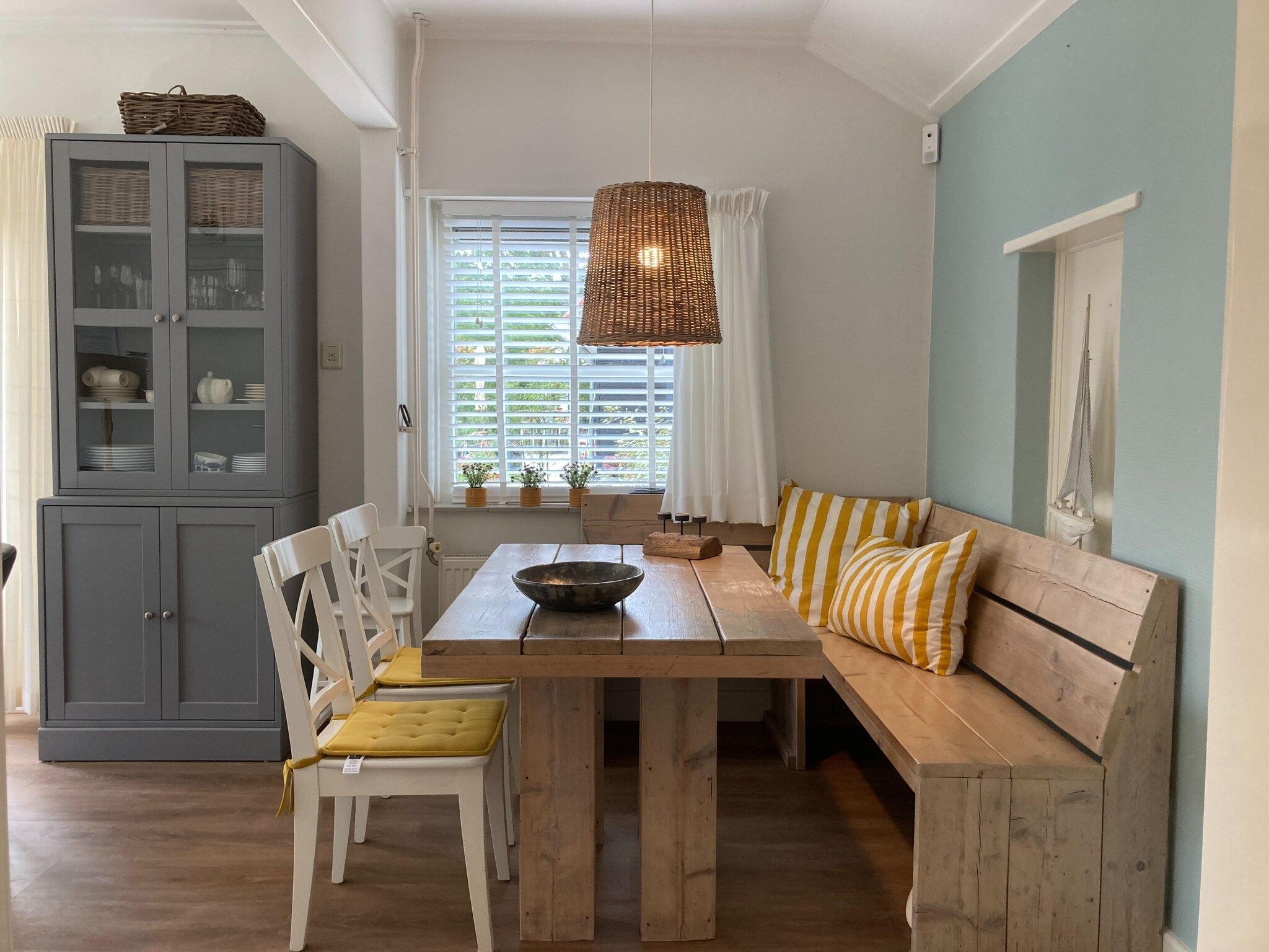 De eetkamer van Zeeroos in Koudekerke-Dishoek