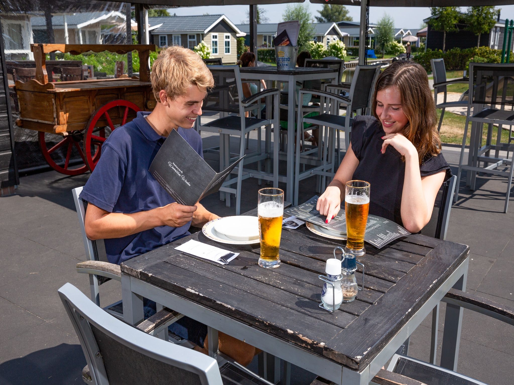 Parkfaciliteiten bij Vakantiepark Giethoorn 4 in Giethoorn