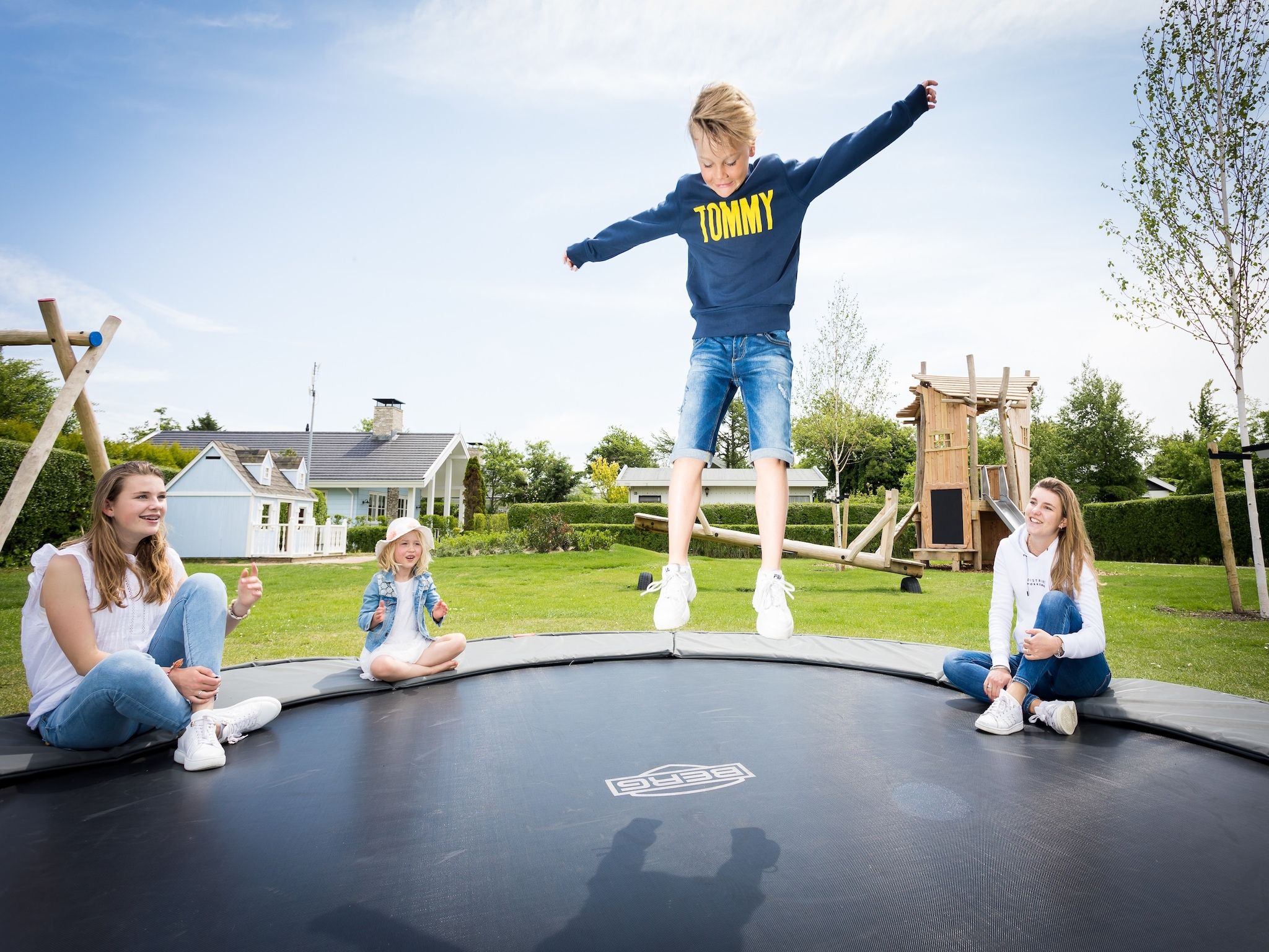 Parkfaciliteiten bij Bungalowpark de Gouden Spar 2 in Noordwijk