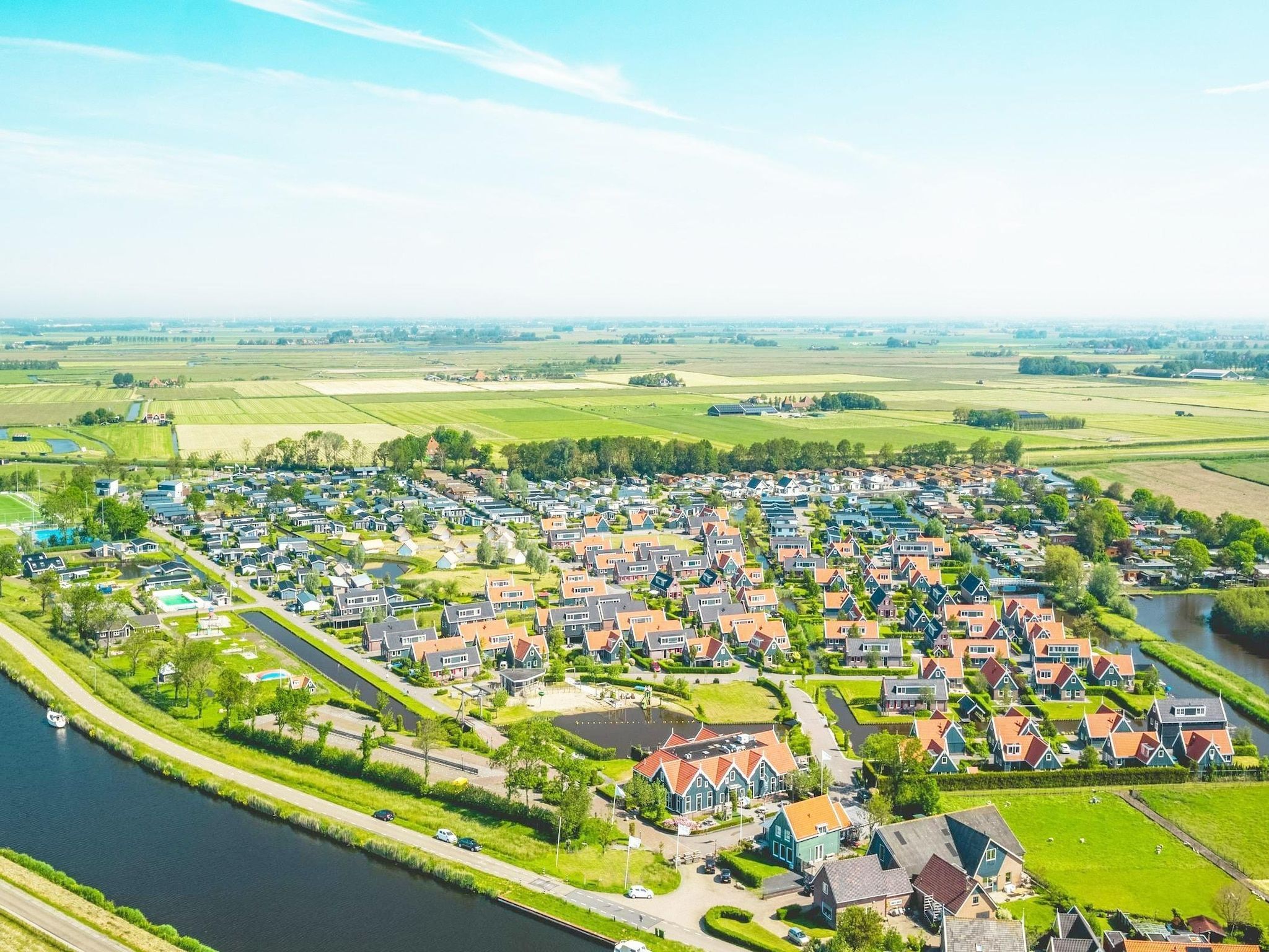 Het uitzicht vanaf De Edammer  4 personen in West-Graftdijk