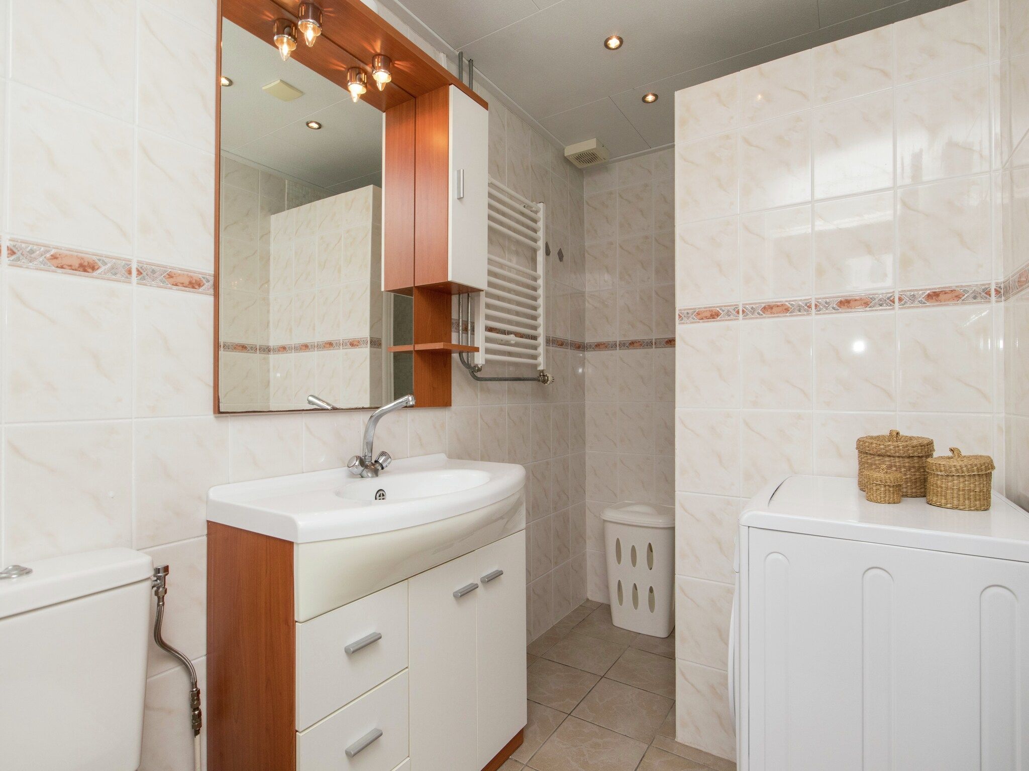 De badkamer van Como in Noordwijkerhout