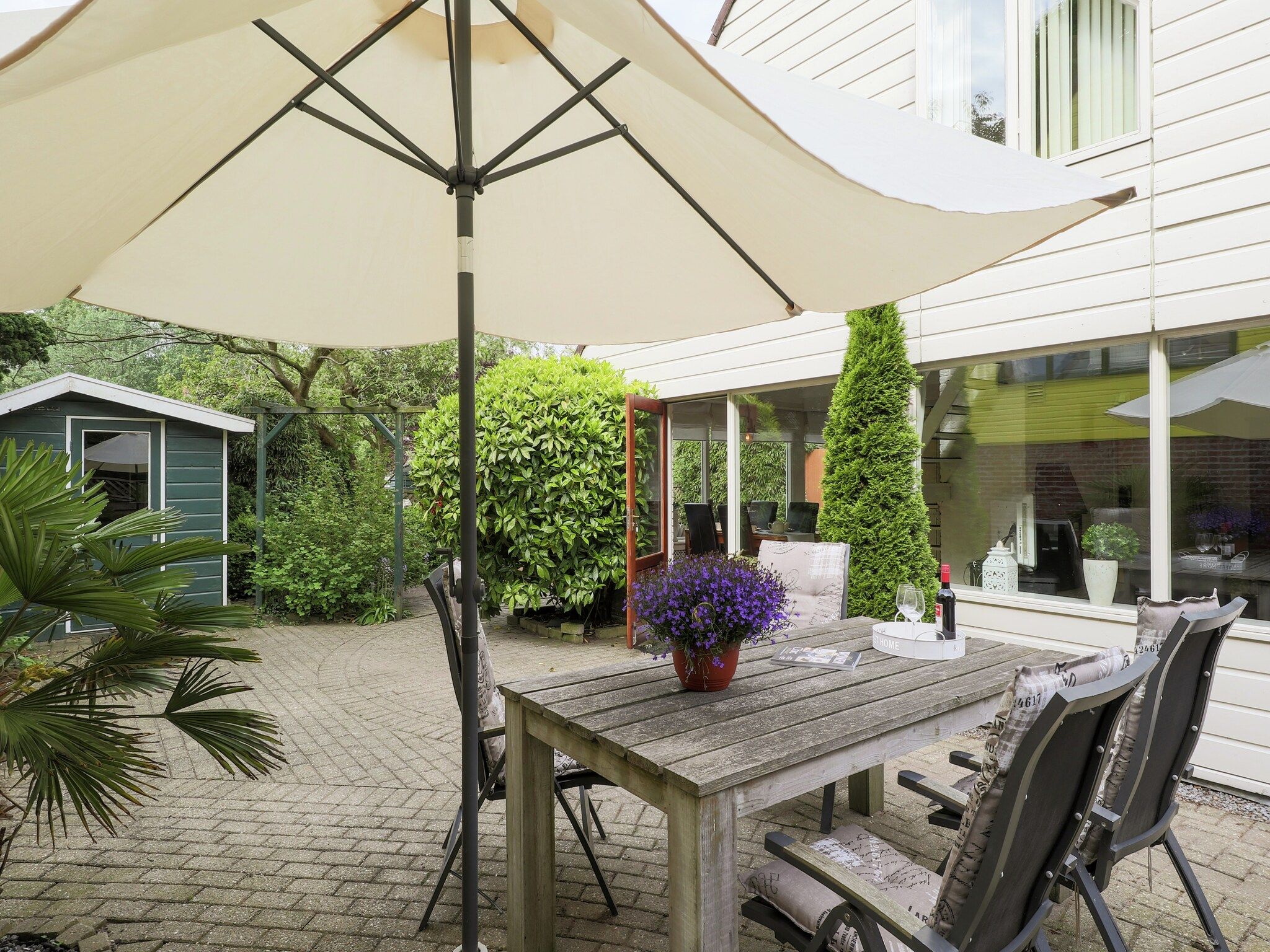 Het terras van Como in Noordwijkerhout