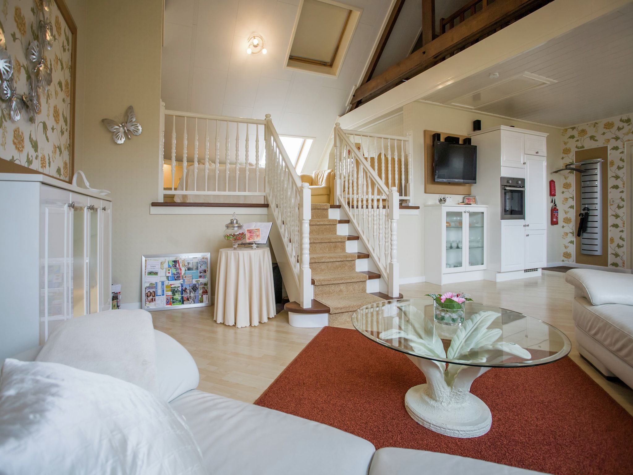 De woonkamer van Ritthemse Pracht in Vlissingen-Ritthem