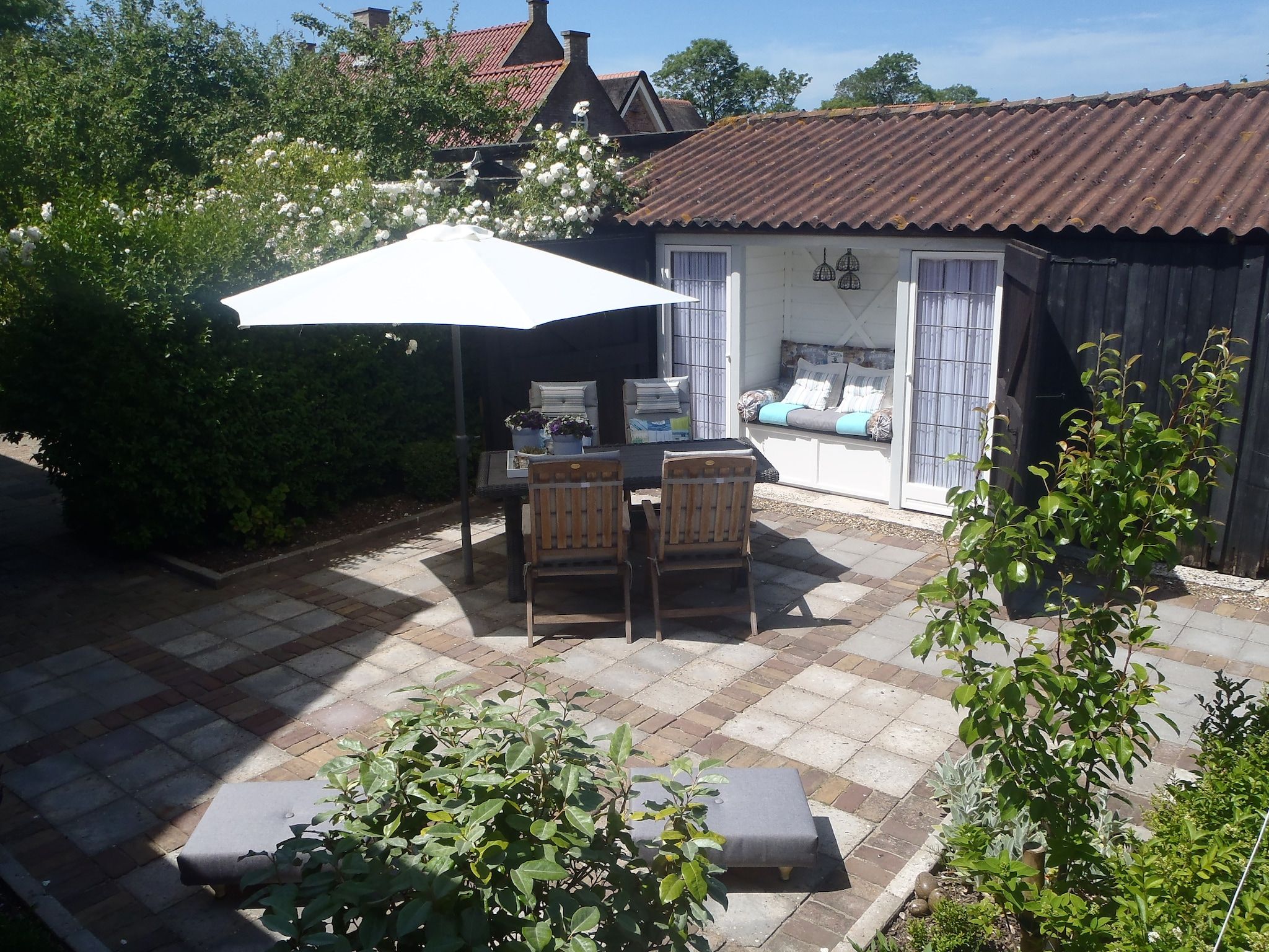 De tuin van Ritthemse Pracht in Vlissingen-Ritthem