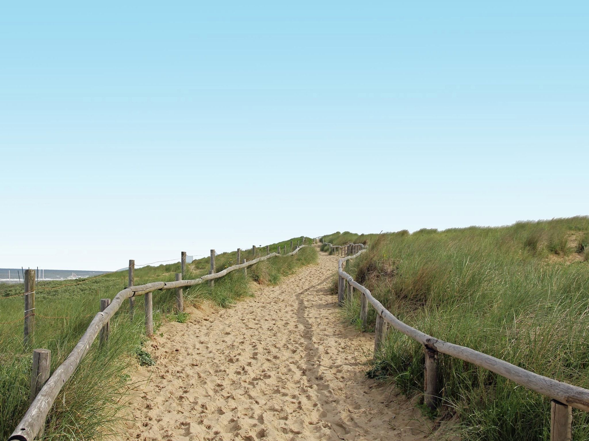 De omgeving van Helmgras II in Egmond aan zee