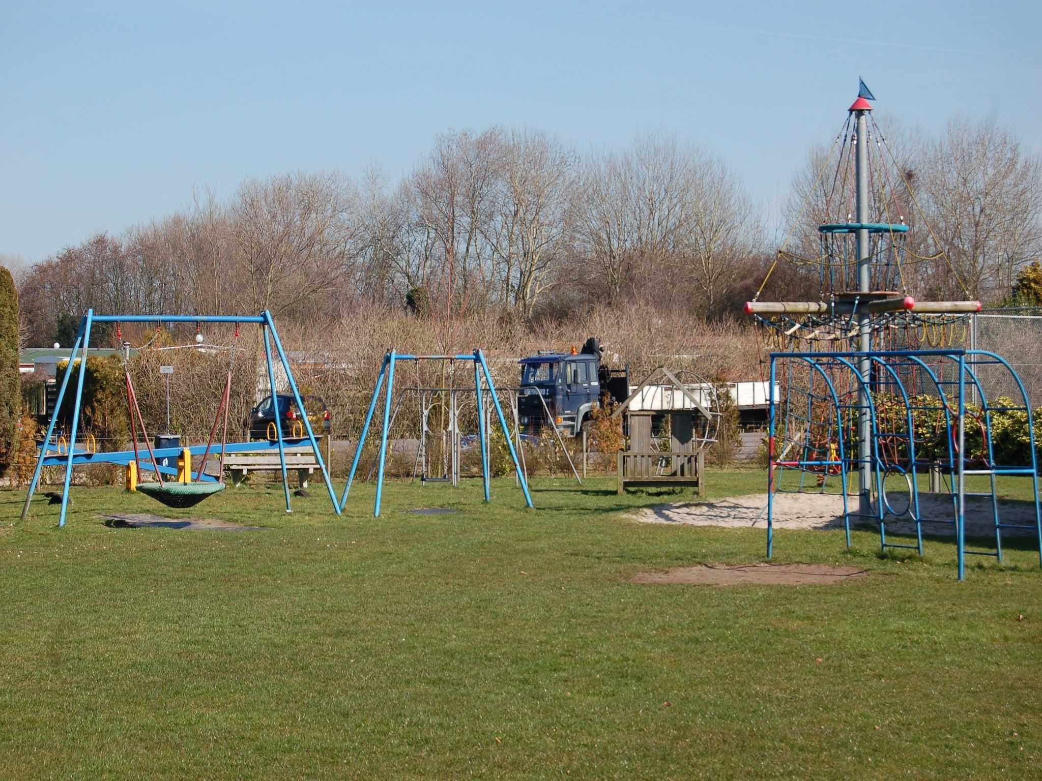 Parkfaciliteiten bij Cosa Nora in Noordwijkerhout