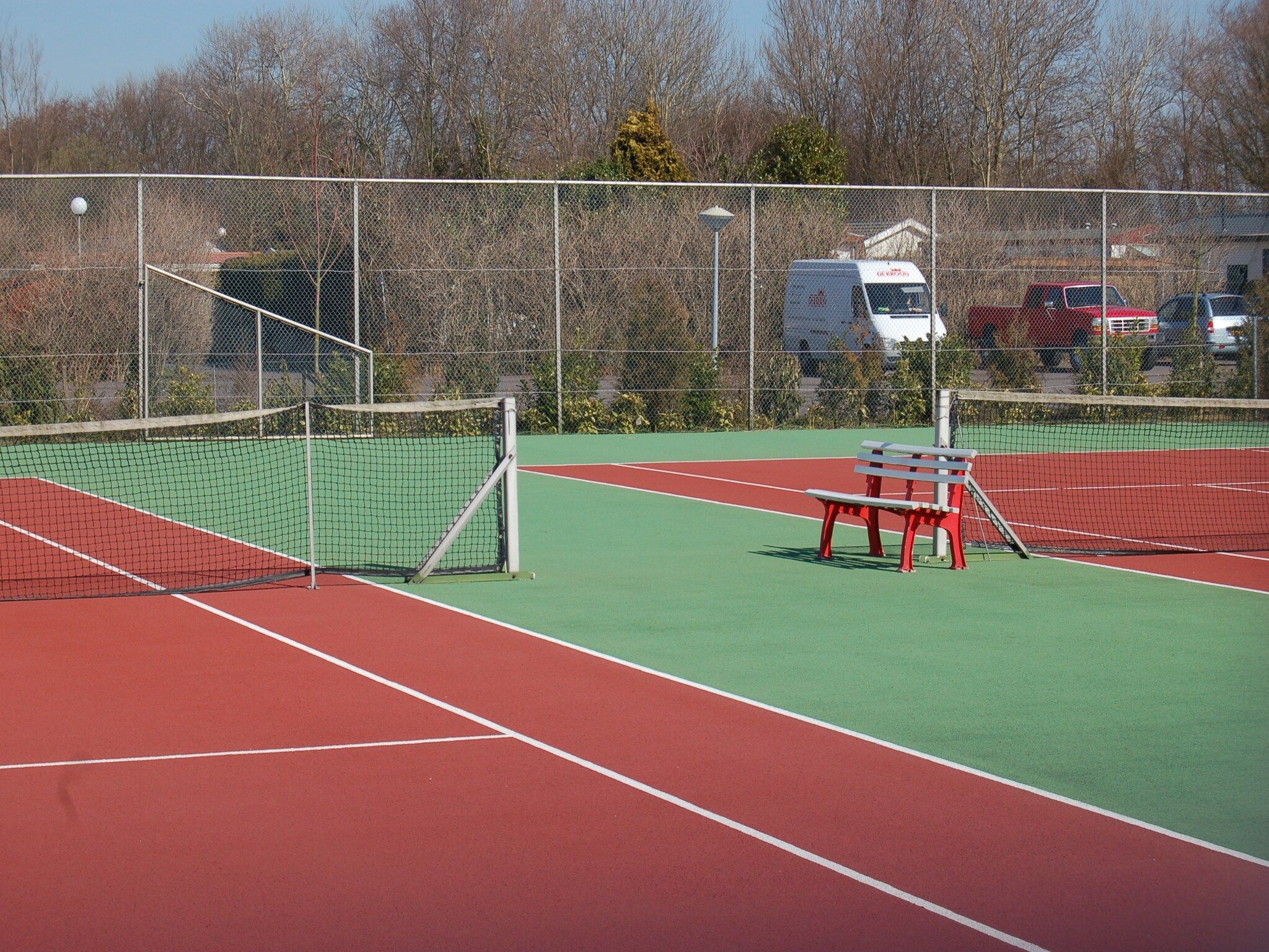 Parkfaciliteiten bij Cosa Nora in Noordwijkerhout