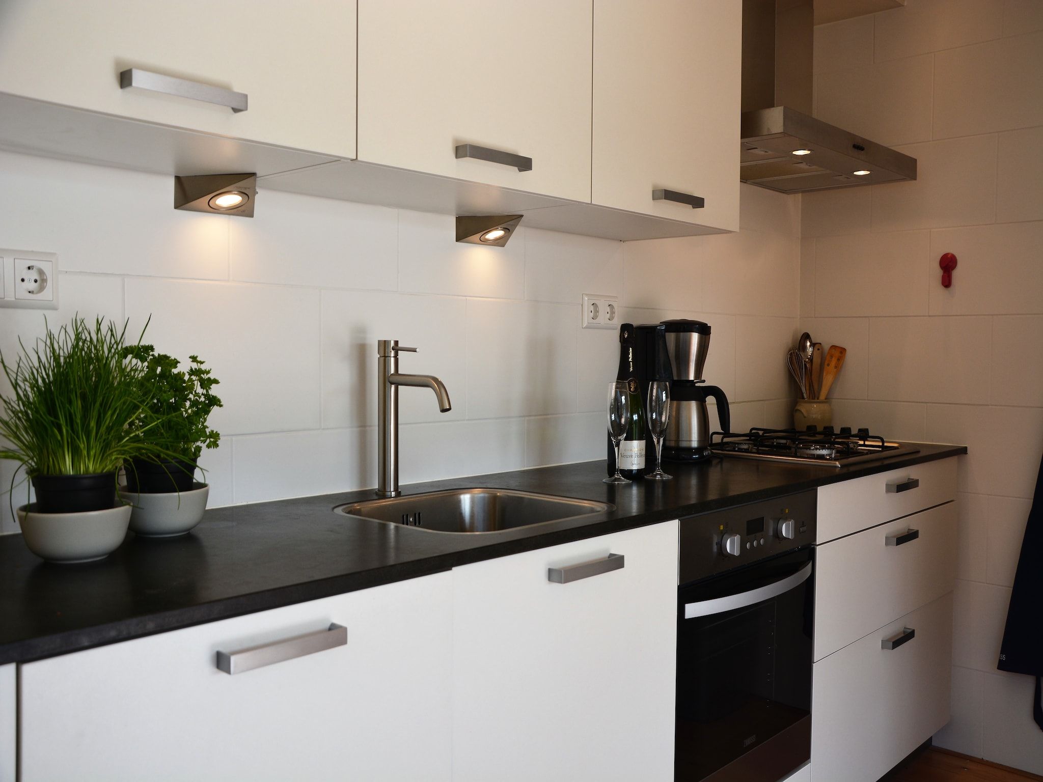 De keuken van Cosa Nora in Noordwijkerhout