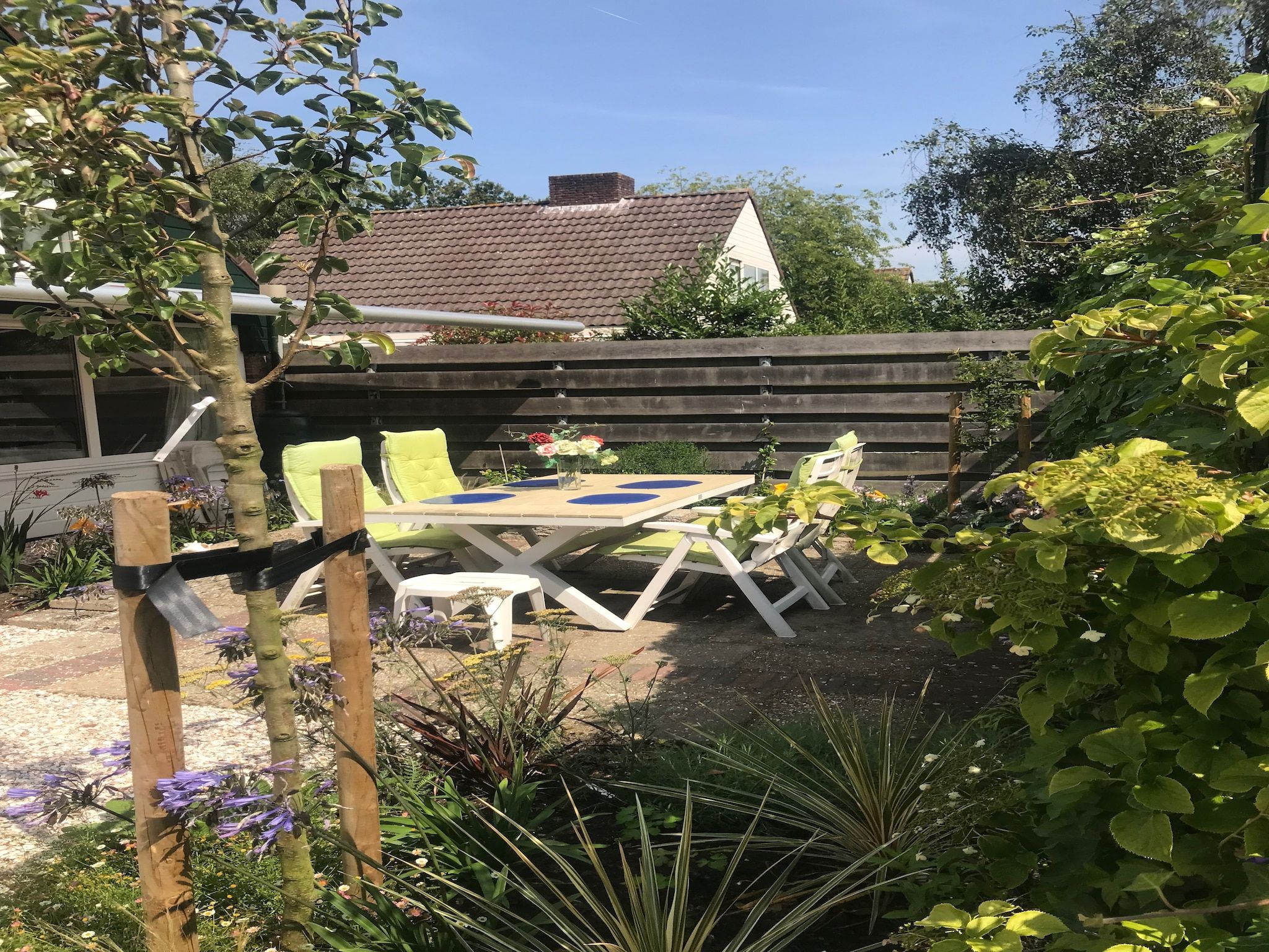 Het terras van Cosa Nora in Noordwijkerhout