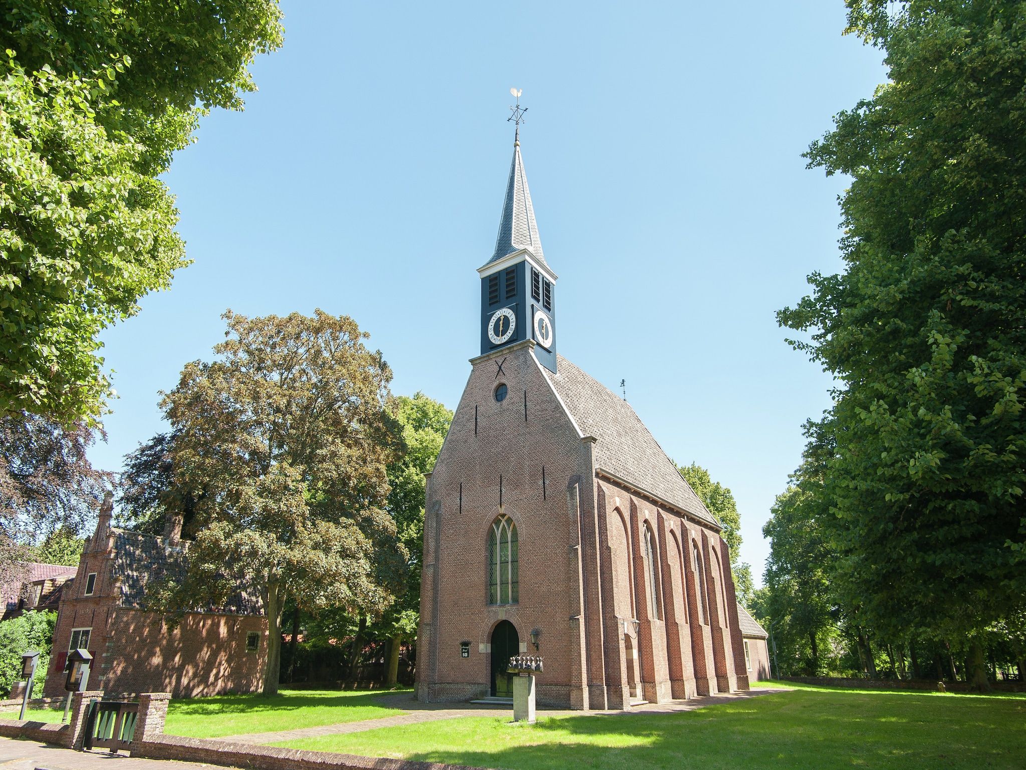 De omgeving van Anna's Place in Schoorl